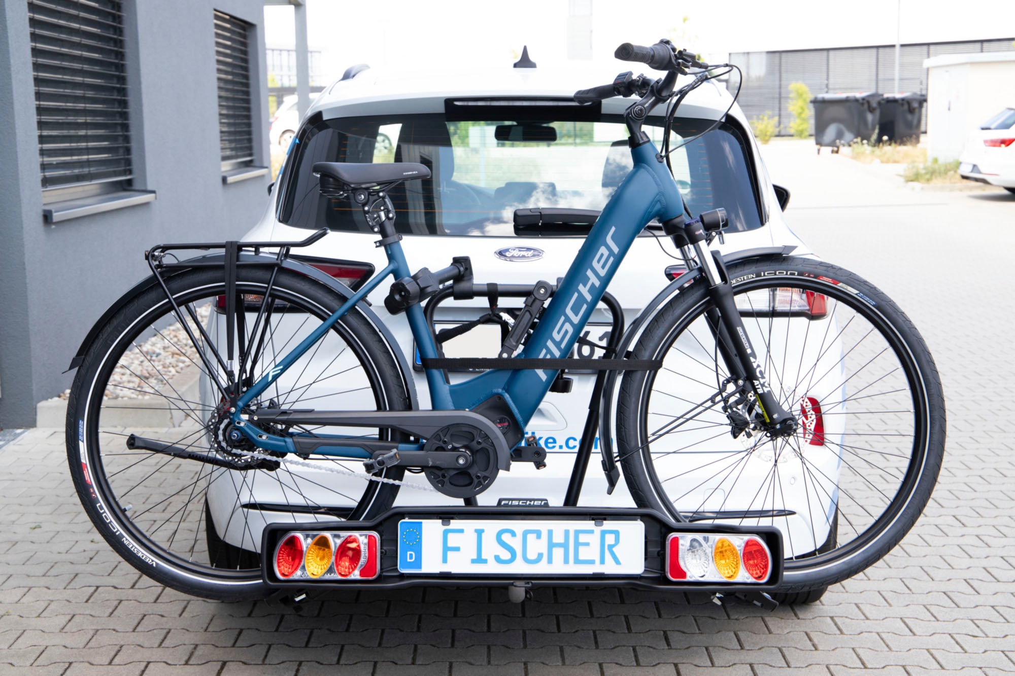 FISCHER Fahrrad Kupplungsfahrradträger »Kupplungs-Fahrradträger SmartLine black«