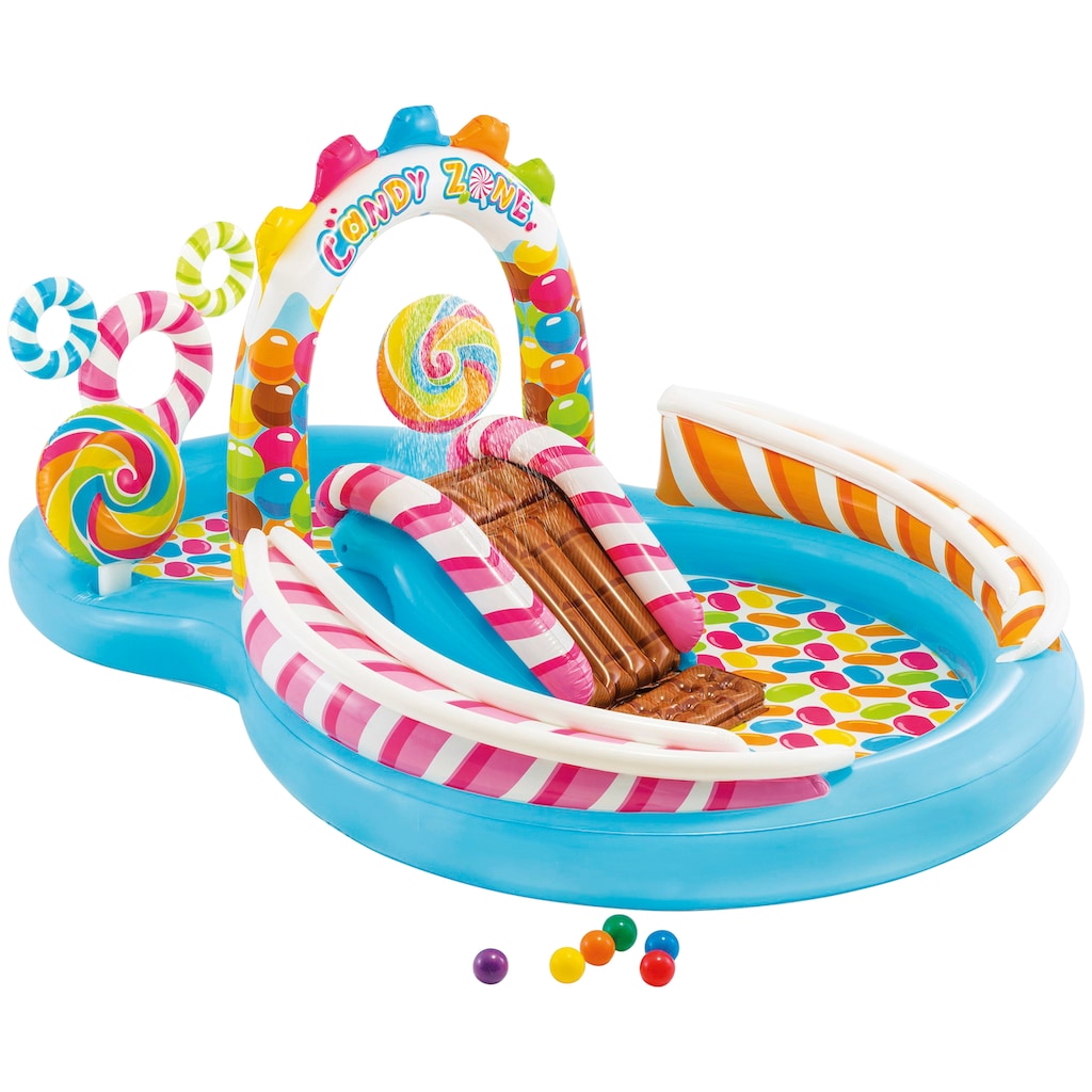 Intex Planschbecken »Candy Zone Play Center«, (9 tlg.)