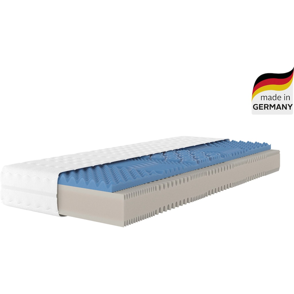 OTTO products Komfortschaummatratze »Ellita«, 23 cm hoch, Raumgewicht: 30 kg/m³, (1 St.), Matratze aus Oceanplastik, 90x200 cm und weitere Größen erhältlich