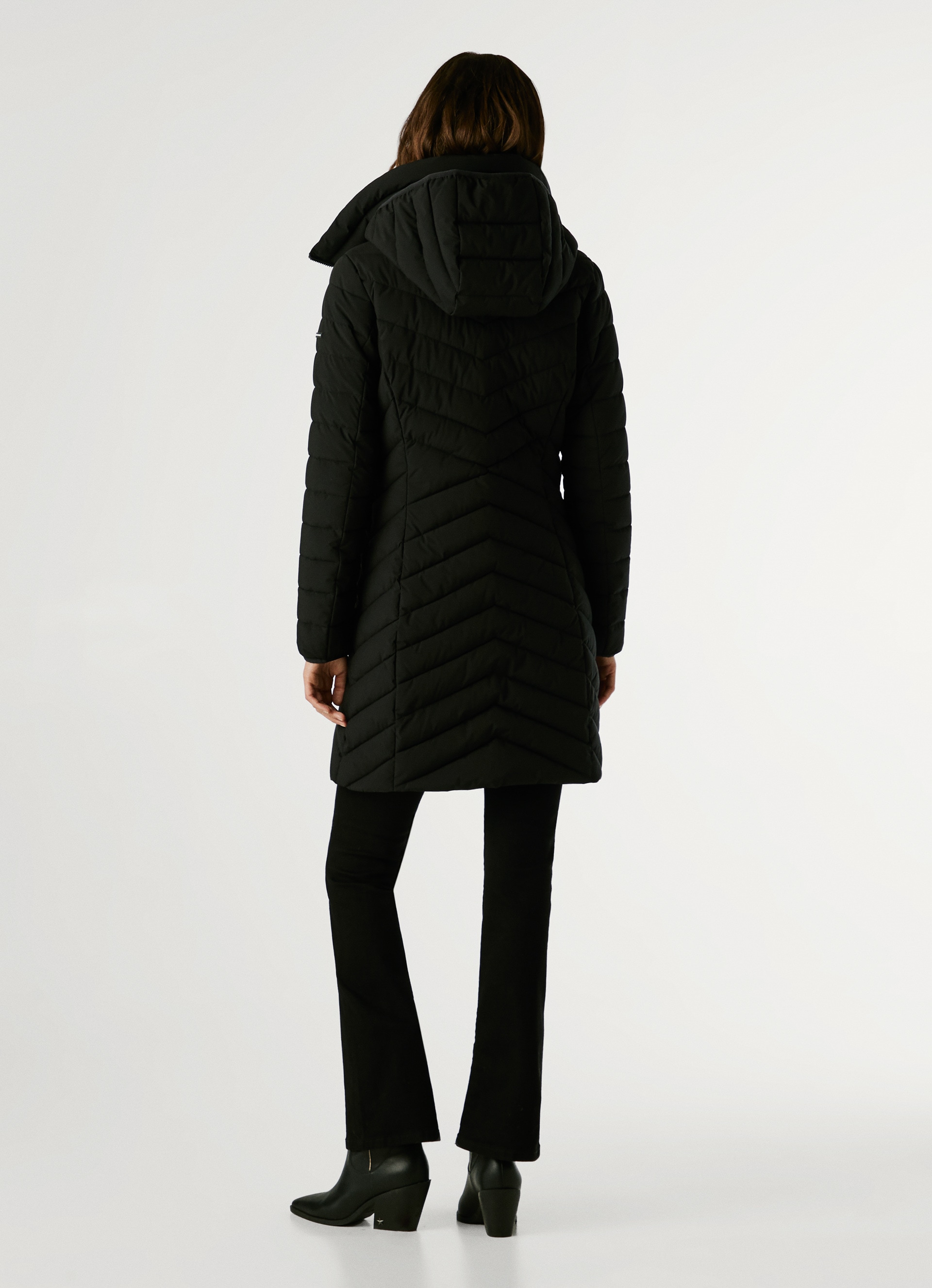 Pepe Jeans Steppmantel »SANN LONG« wasserabweisend, mit Innenverschluss