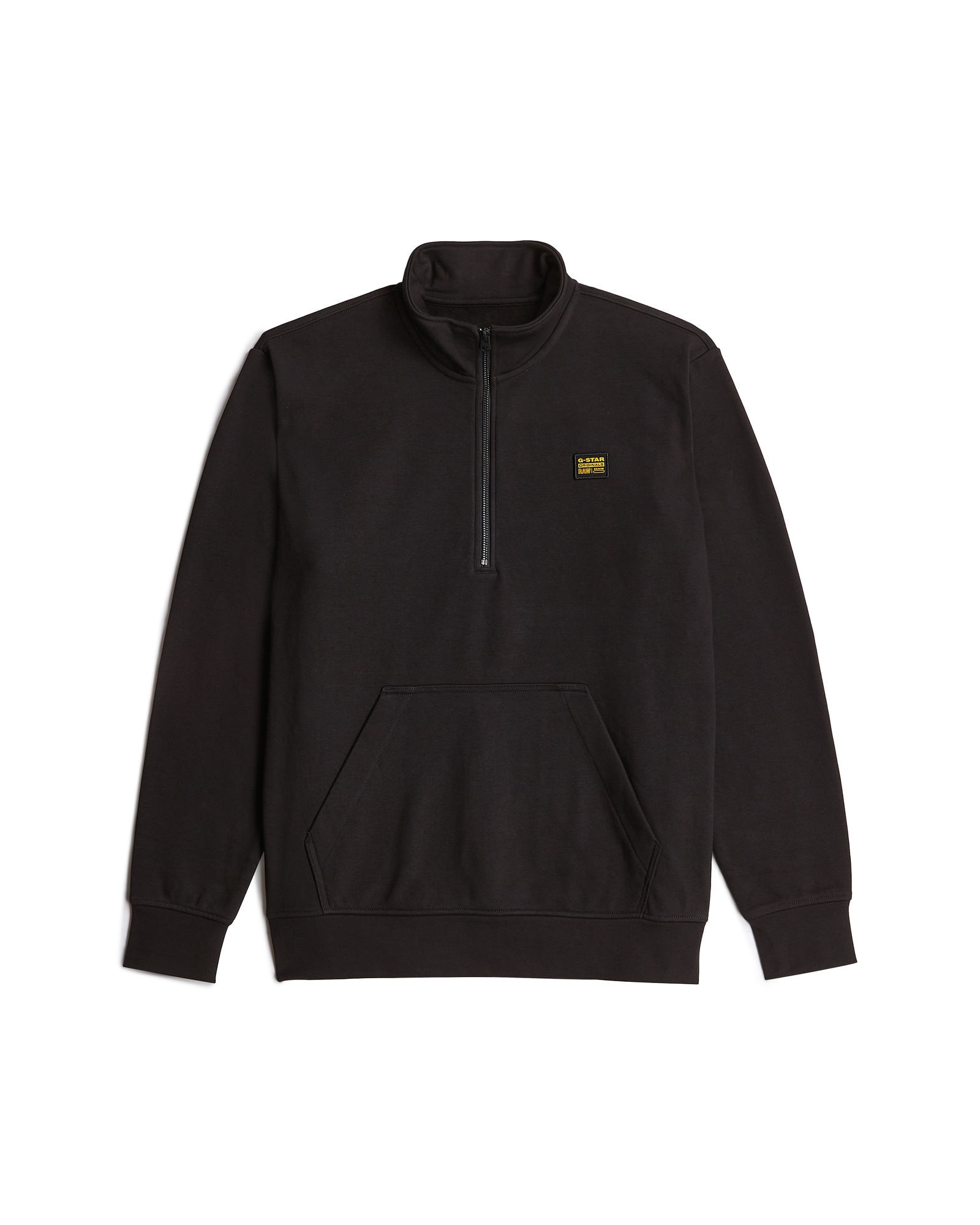 G-STAR Longpullover »Half Zip Sweater Label Badge«