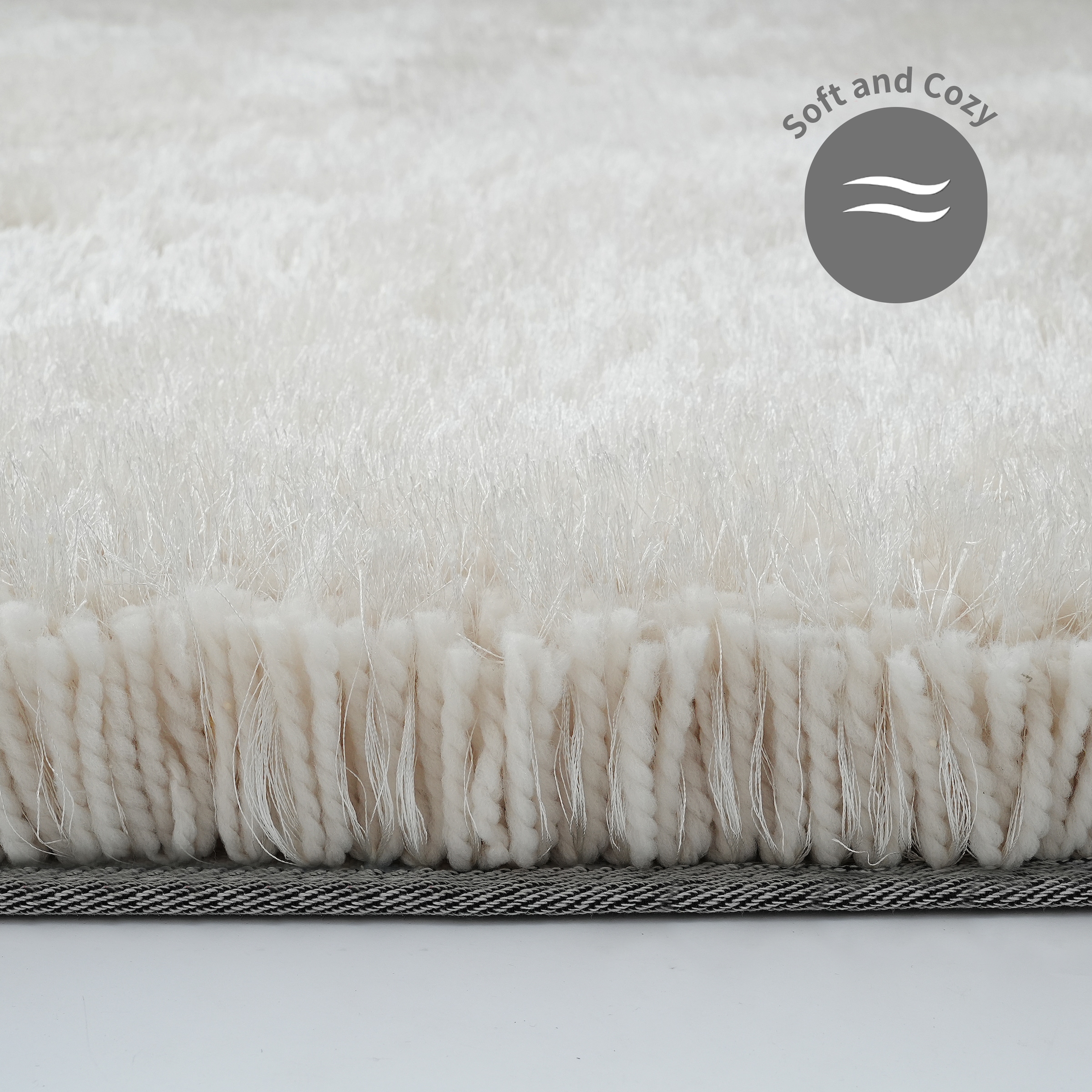 Guido Maria Kretschmer Home&Living Bettumrandung »Micro exclusiv Teppich, sehr hoher Flor, weich durch Mikrofaser«, (3 tlg.), Bettvorleger, Läufer-Set, weich, unifarben, Microfaser, Schlafzimmer