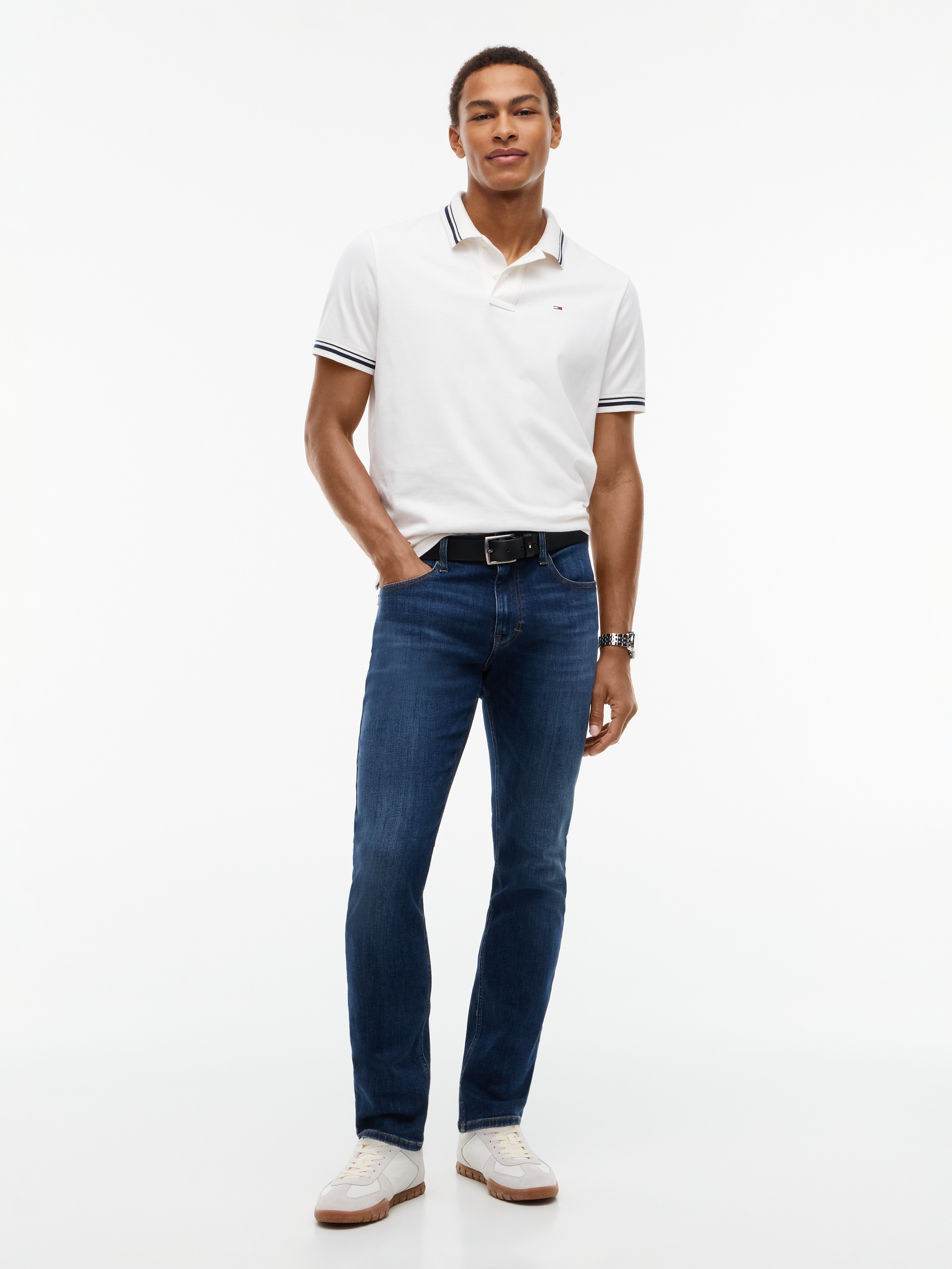 Tommy Jeans Slim-fit-Jeans »SCANTON SLIM DJ0257« im 5-Pocket-Stil, Baumwollmix