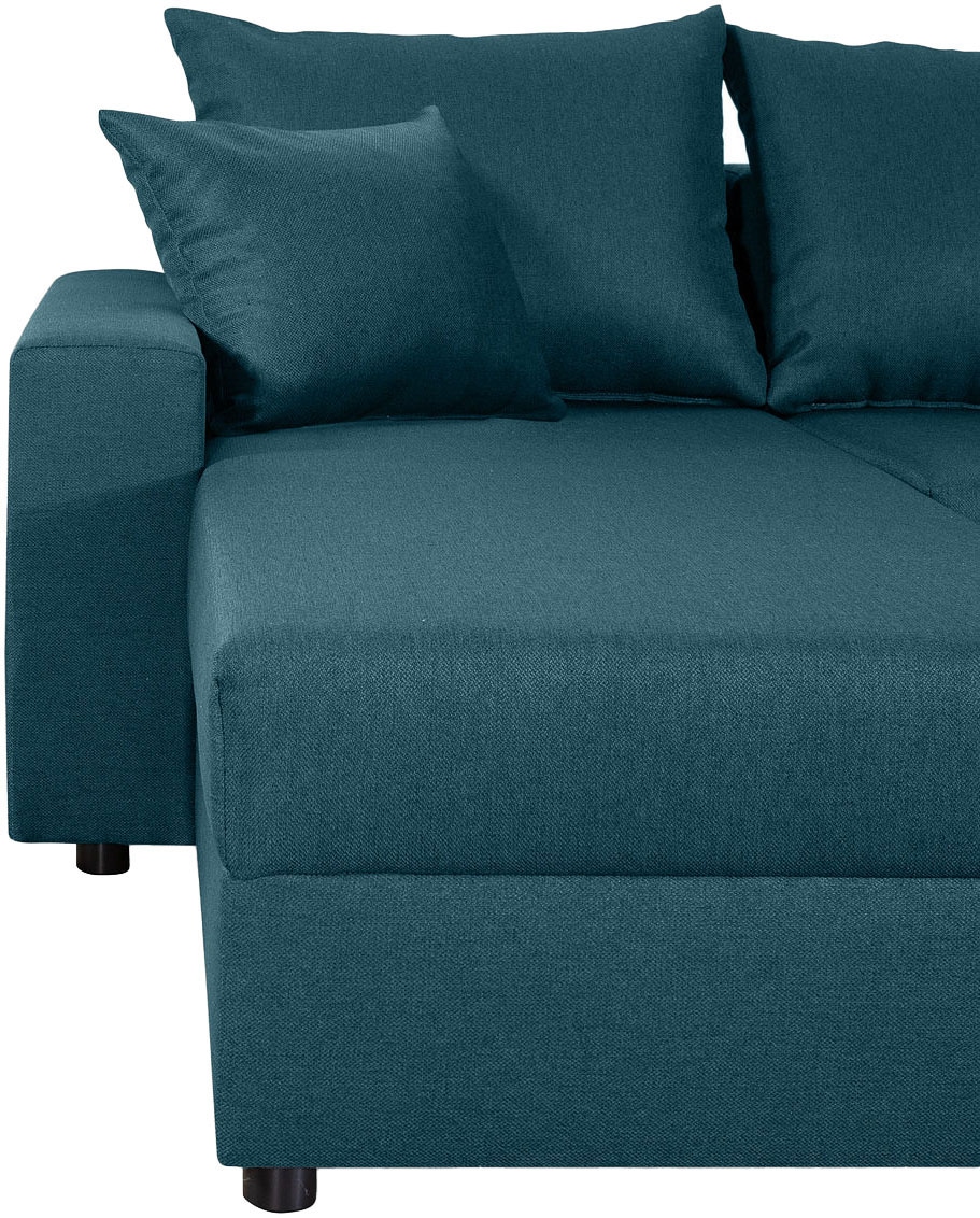 COLLECTION AB Wohnlandschaft »Pico U-Form«, Wohnlandschaft,2 X Ottomane,Polyätherschaum Polsterung