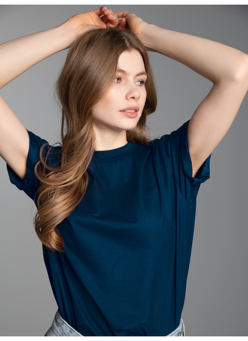 Trigema T-Shirt »TRIGEMA Relaxed Fit T-Shirt« 1