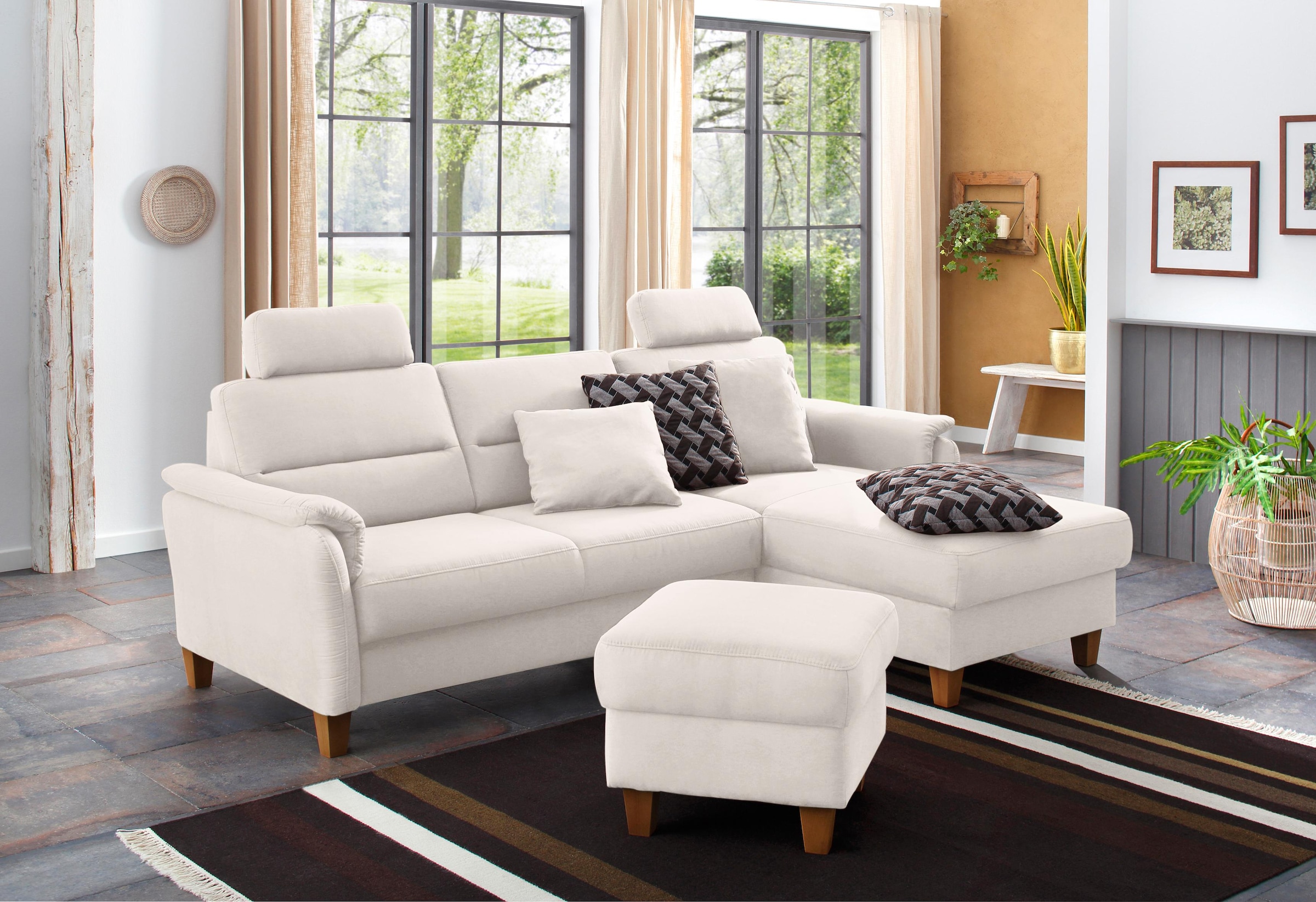 Home affaire Ecksofa »Palmera L-Form, B: 244 cm - OTTO. Verlässliche Qualit günstig online kaufen