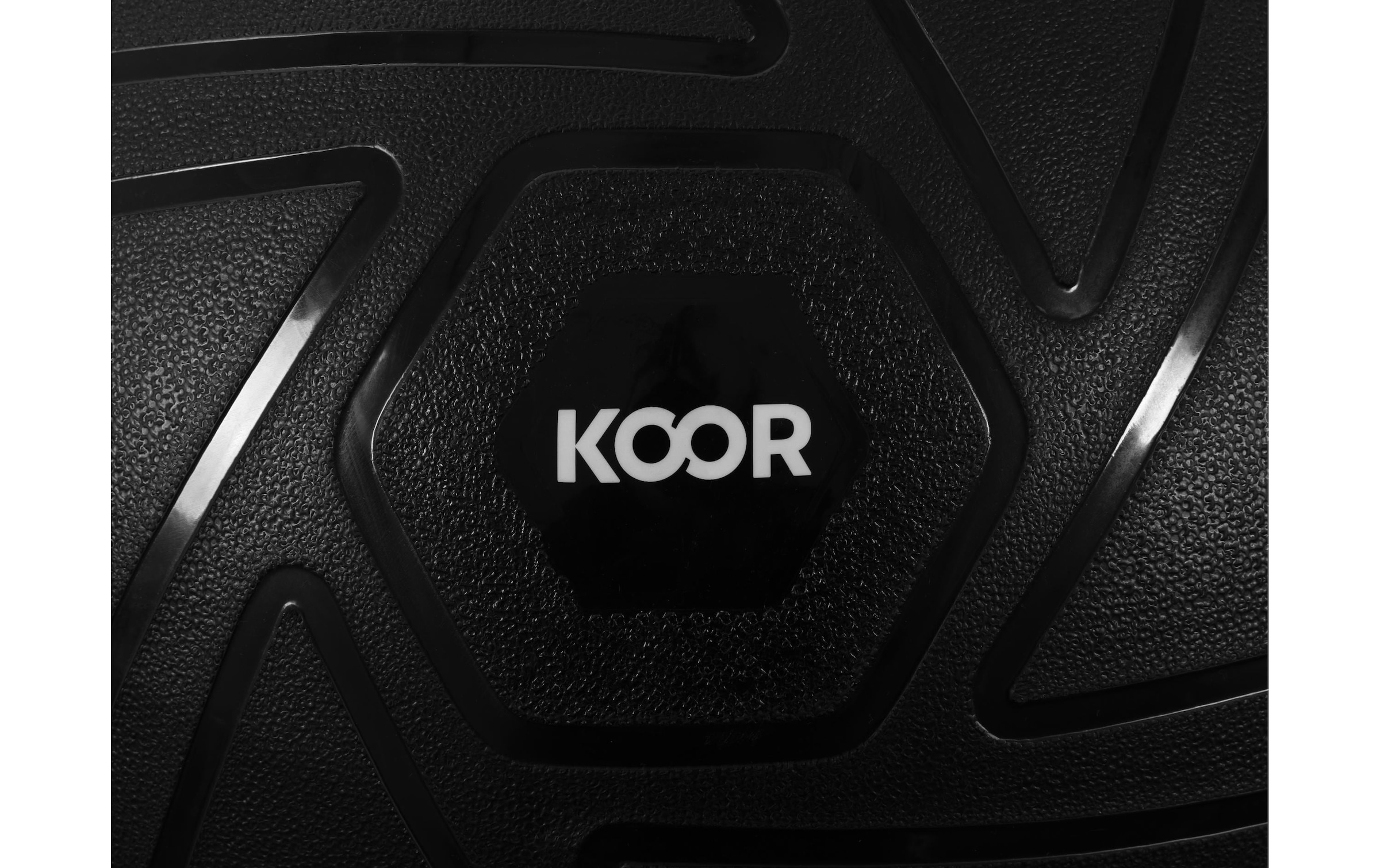 KOOR Gymnastikball »75cm schwarz«