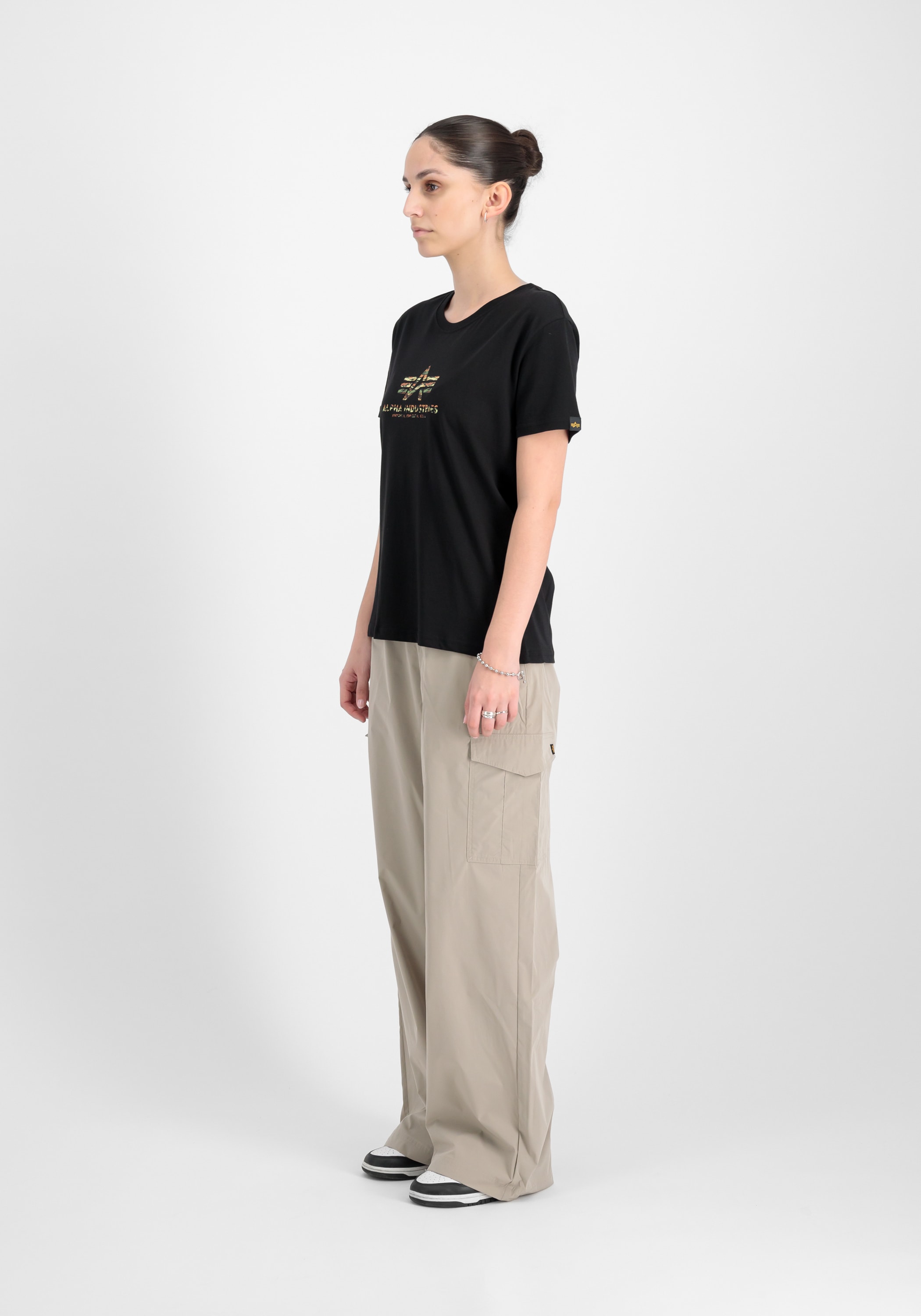 Alpha Industries T-Shirt »Alpha Industries Women - T-Shirts Basic T Camo Print Women«