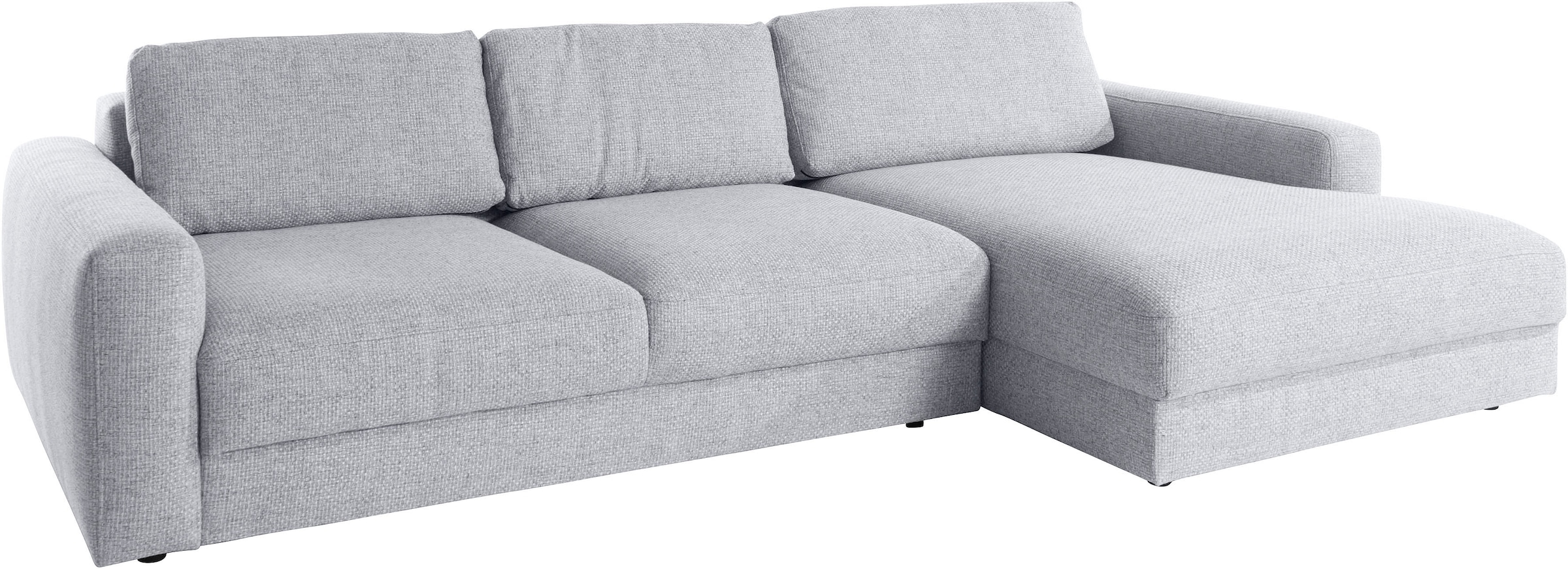 Places of Style Ecksofa »Bloomfield, L-Form«, extra tiefe Sitzfläche, wahlweise mit Sitztiefenverstellung