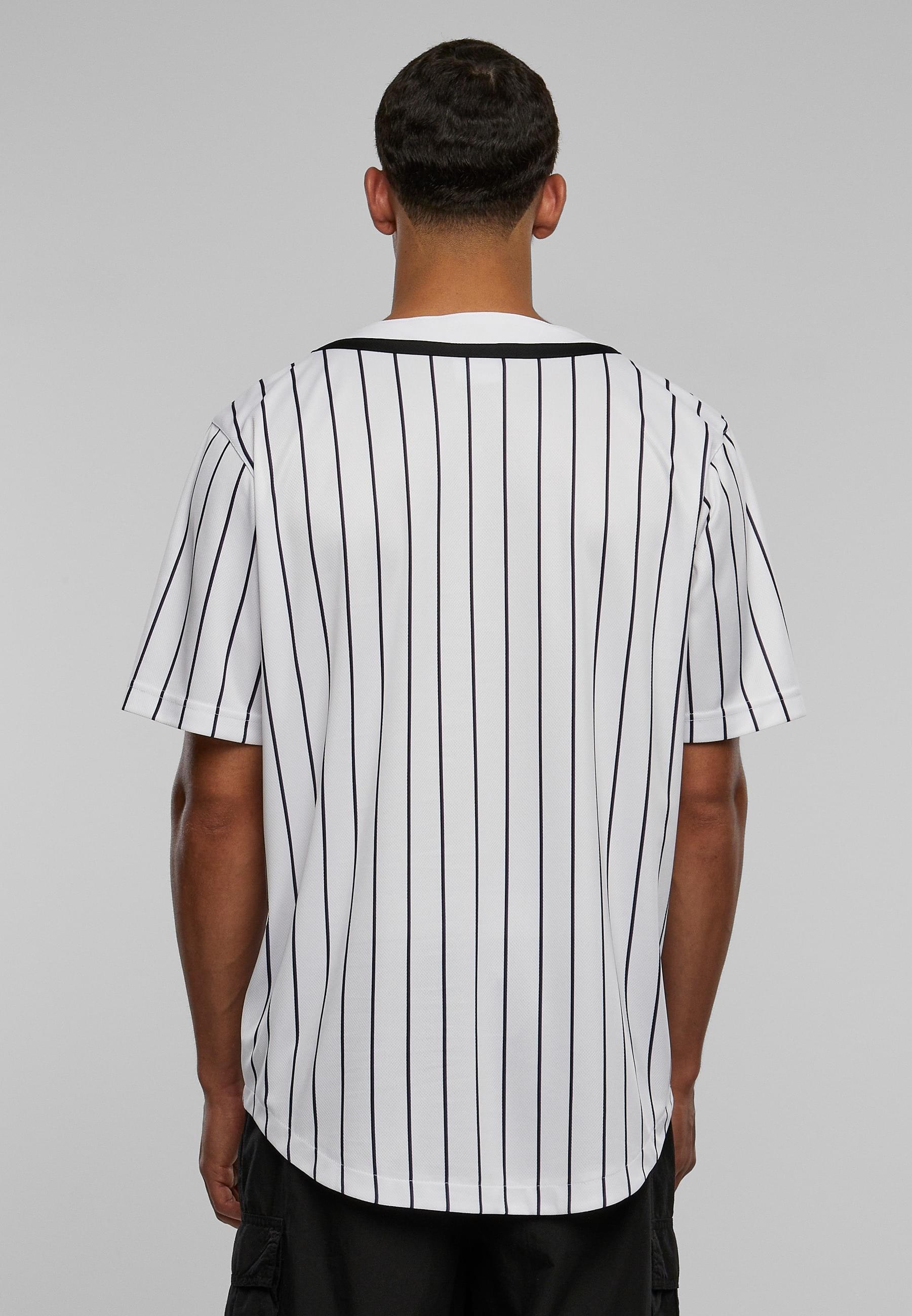 Karl Kani T-Shirt »Karl Kani Herren KM233-003-2 KK Serif Pinstripe Baseball Shirt« 1 Stk.