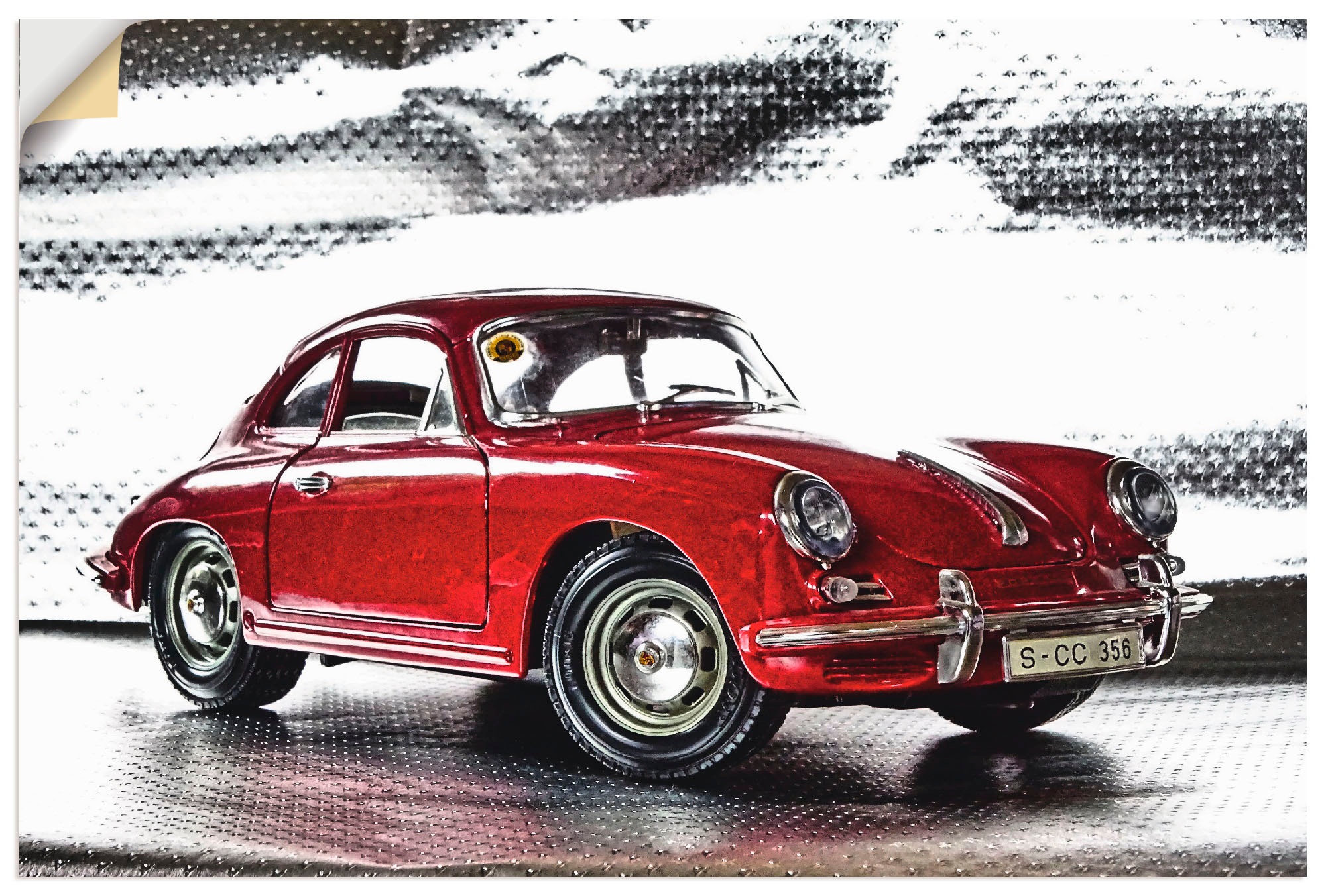 Artland Wandbild »Klassiker - Der Porsche 356«, Auto, (1 St.), als Alubild, günstig online kaufen