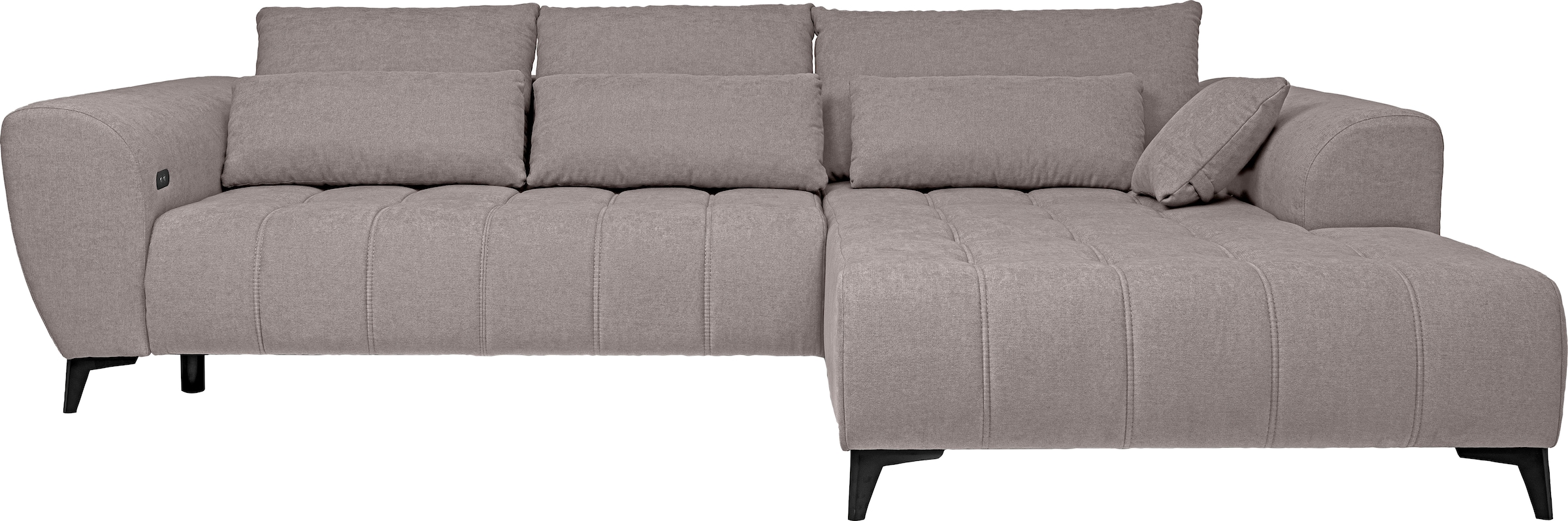 WERK2 Ecksofa »Memo Garay« Luxus in Übergröße: XXL-Liegefläche, Komfort-Ott günstig online kaufen