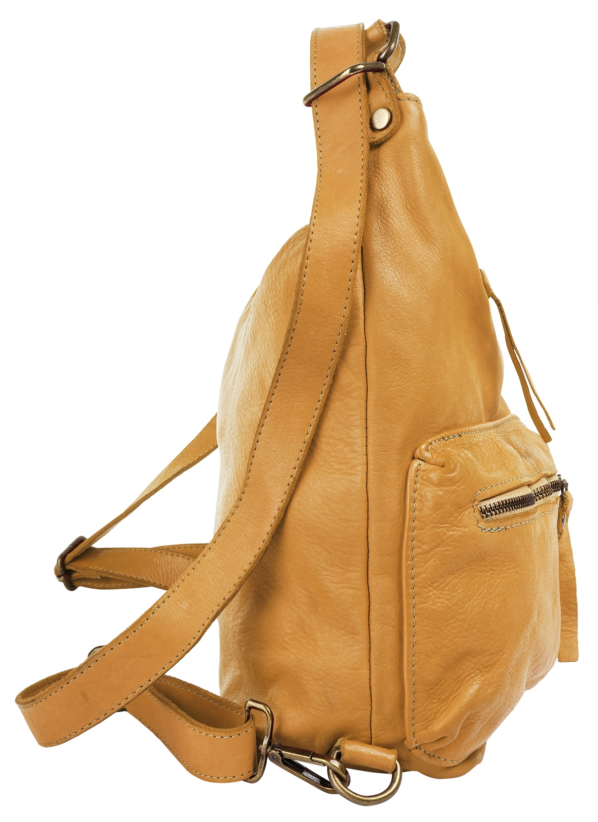 Samantha Look Shopper echt Leder, Made in Italy