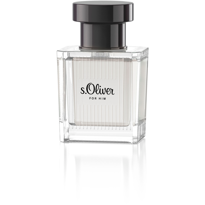 S.OLIVER Eau de Toilette »For Him EDT NATURAL SPRAY 50 ML« Herrenduft, aus Apfel, Rosmarin und Moschus. grau Frisch und harmonisch für jeden Anlass.