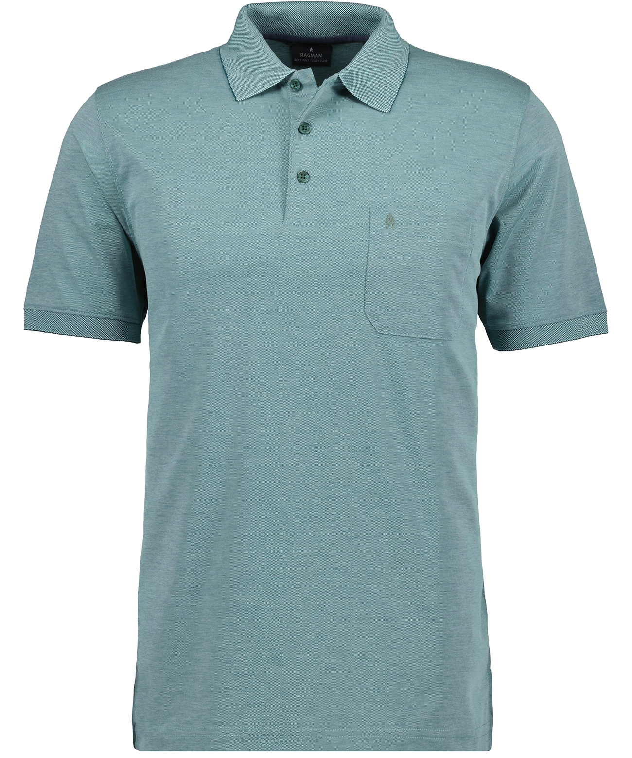 Poloshirt, Gr. M, Salbei-344