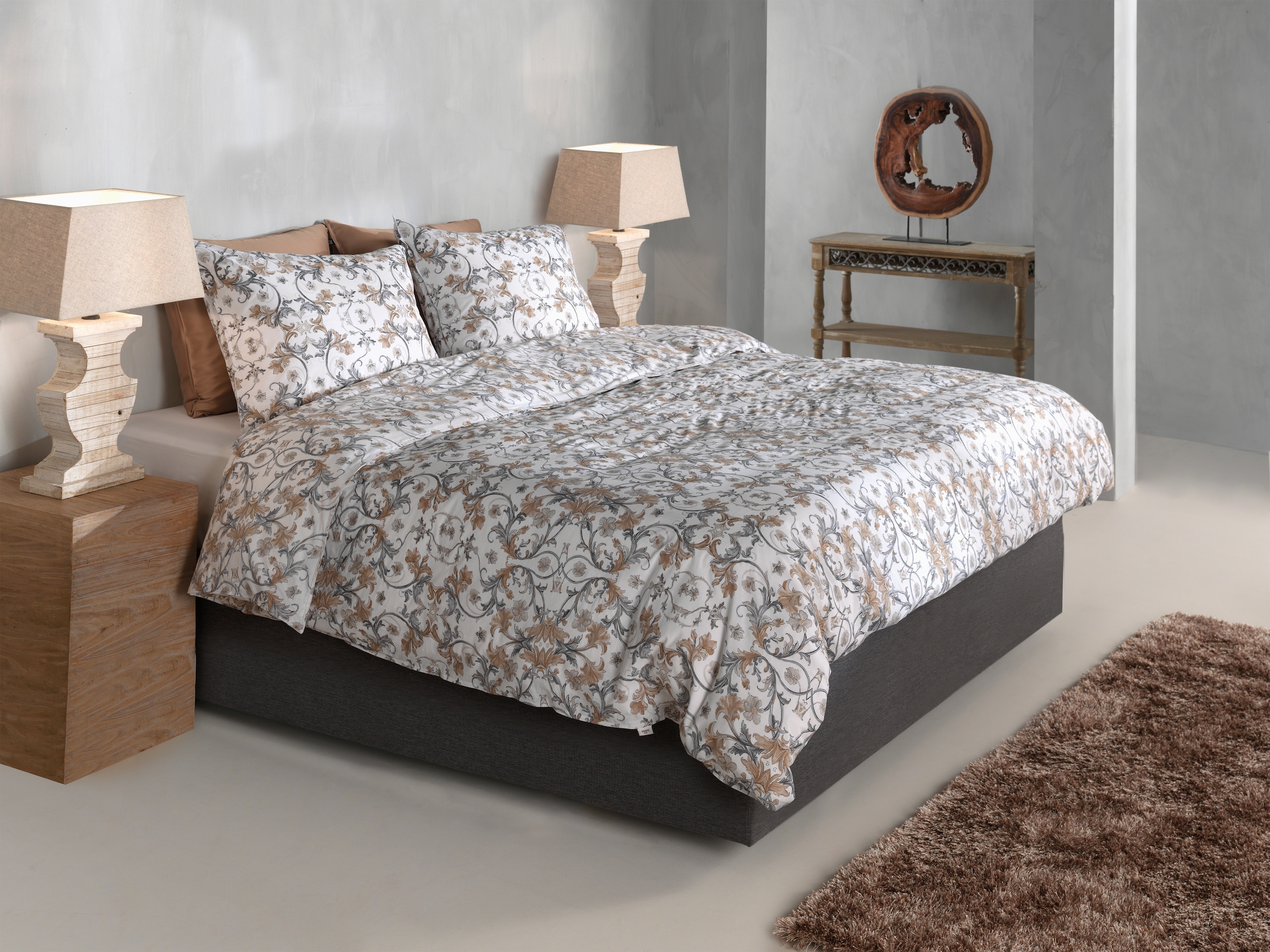 ZO HOME Bettwäsche »Zohome Bettwäsche Fausto« 2 Bettwäsche aus 100% Baumwolle, hochwertige Renforcé, ab 135x200 cm.