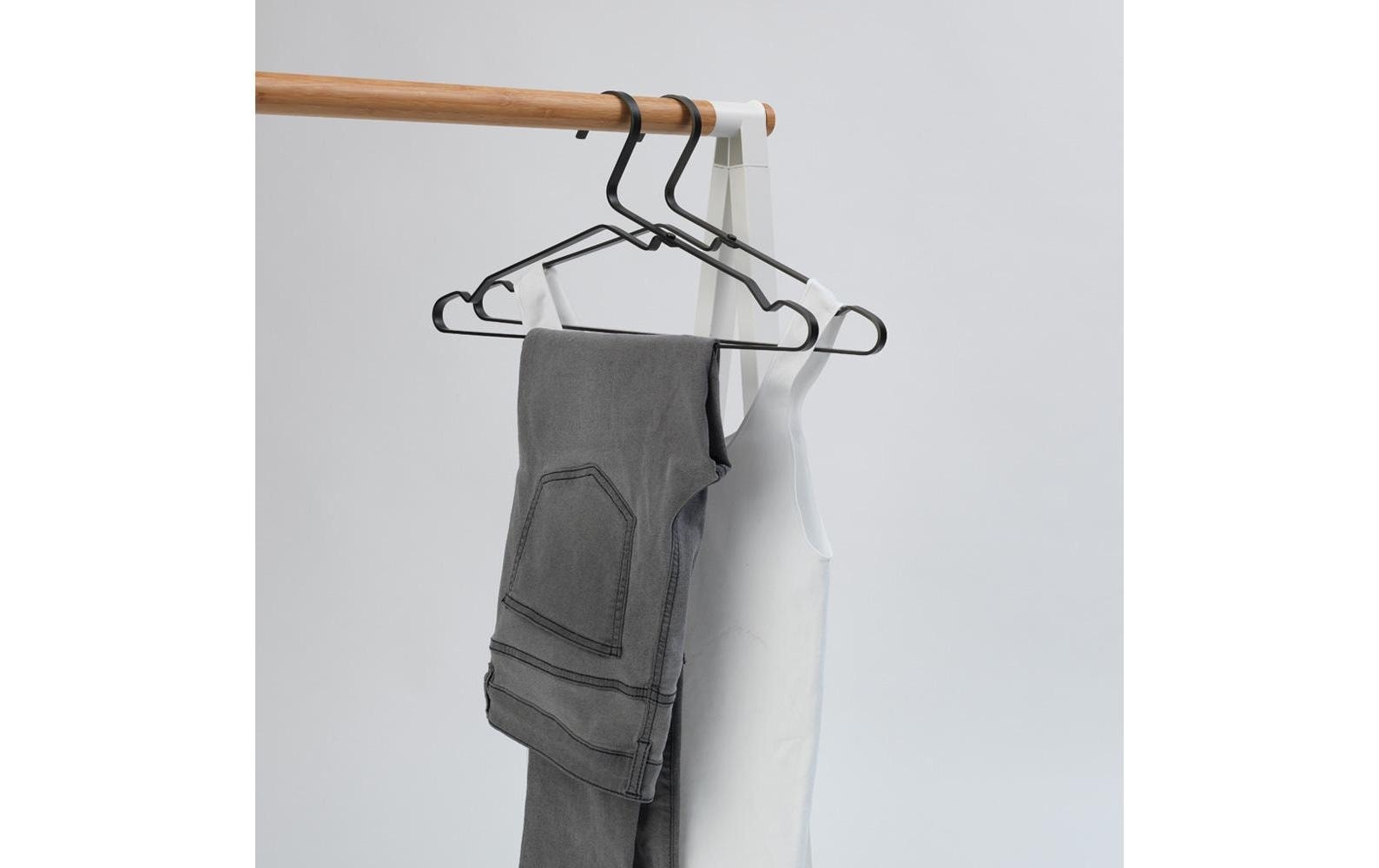 Brabantia Kleiderbügel »Linn 4 Stück, Schwarz«