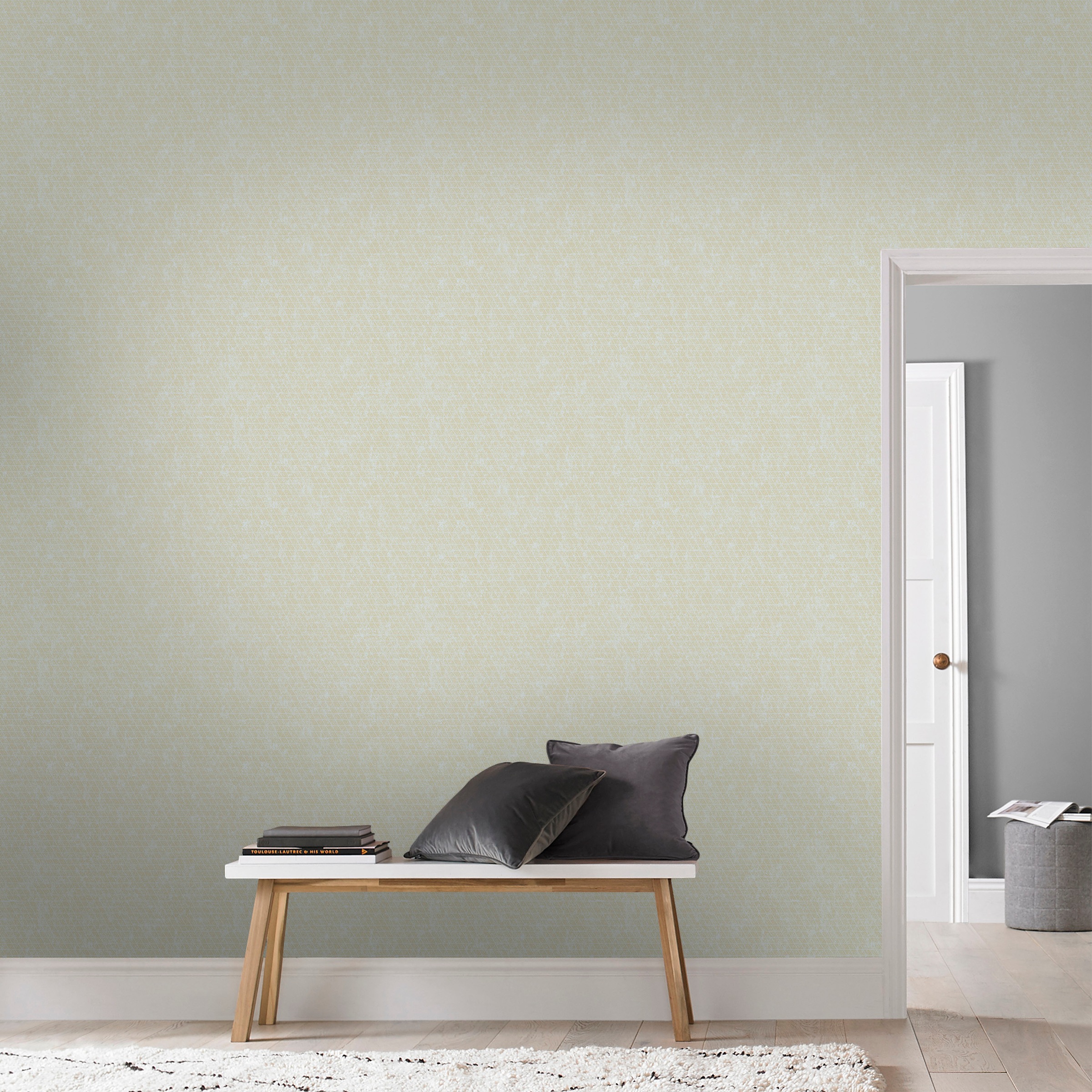 Superfresco Easy Vliestapete »Luxus Geo« geometrisch geprägt Blau Gold - 10 günstig online kaufen