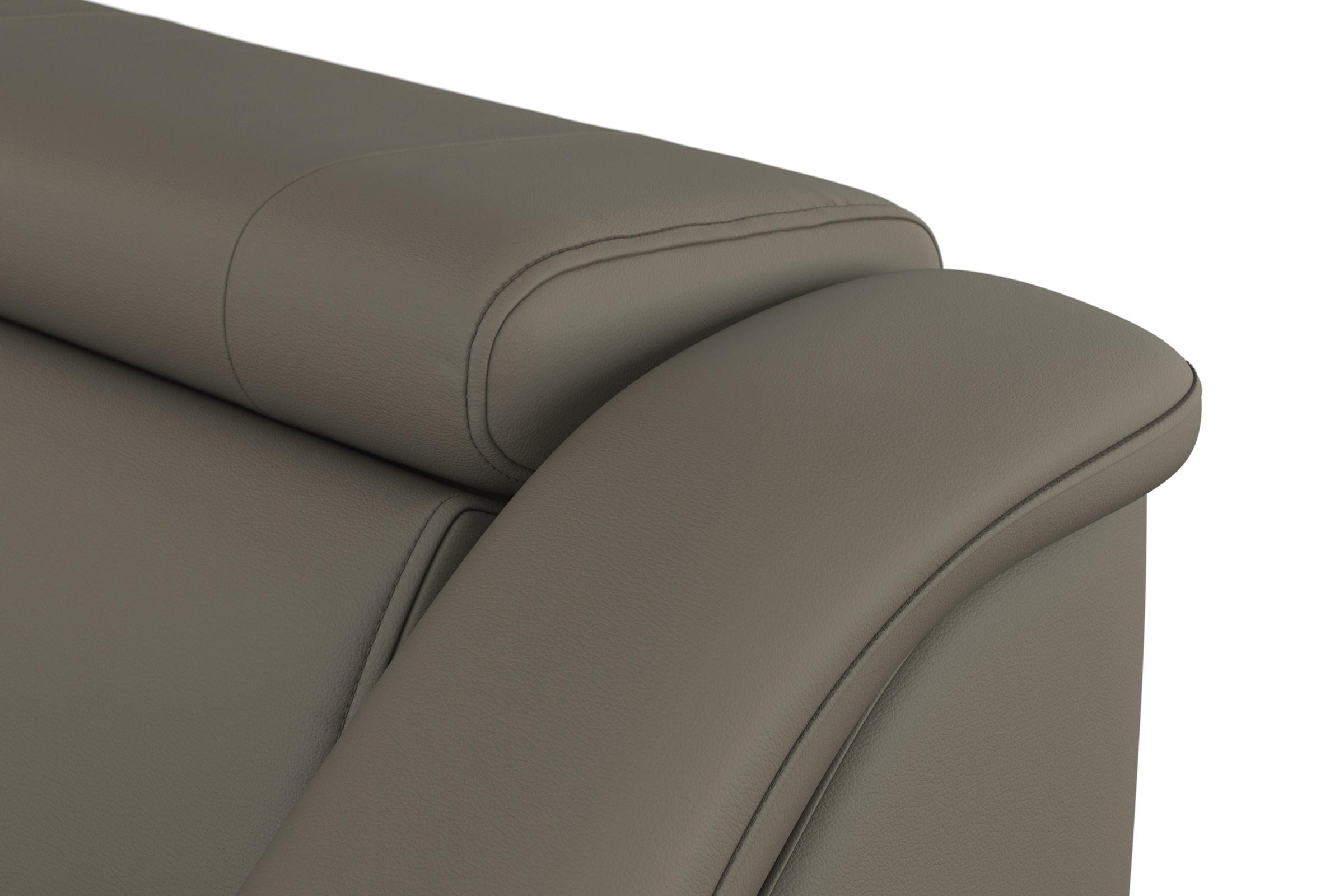 sit&more Ecksofa »Freetown L-Form«, inklusive Kopfteilverstellung und komfortablem Federkern