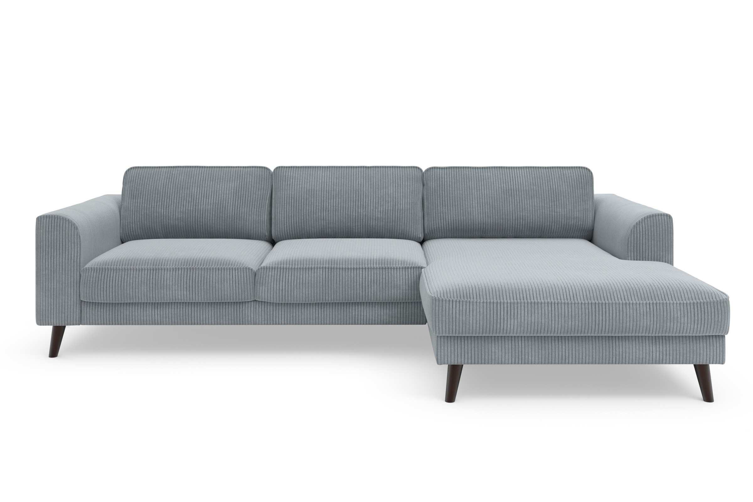 TRENDMANUFAKTUR Ecksofa »Lumber Jack, elegantes Designsofa, zeitlos modern, günstig online kaufen
