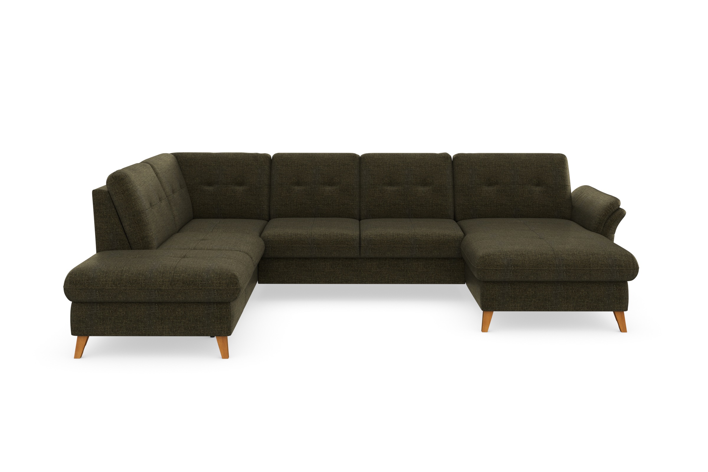 sit&more Wohnlandschaft »Göteborg«, inkl. Sitztiefenverstellung, wahlweise mit Bettfunktion & Bettkasten