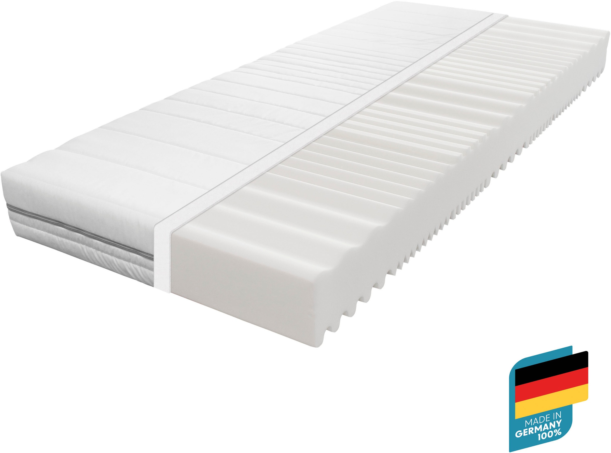 Beco Komfortschaummatratze »2 für 1« 21 cm hoch Raumgewicht: 28 kg/m³ 2x Ko günstig online kaufen