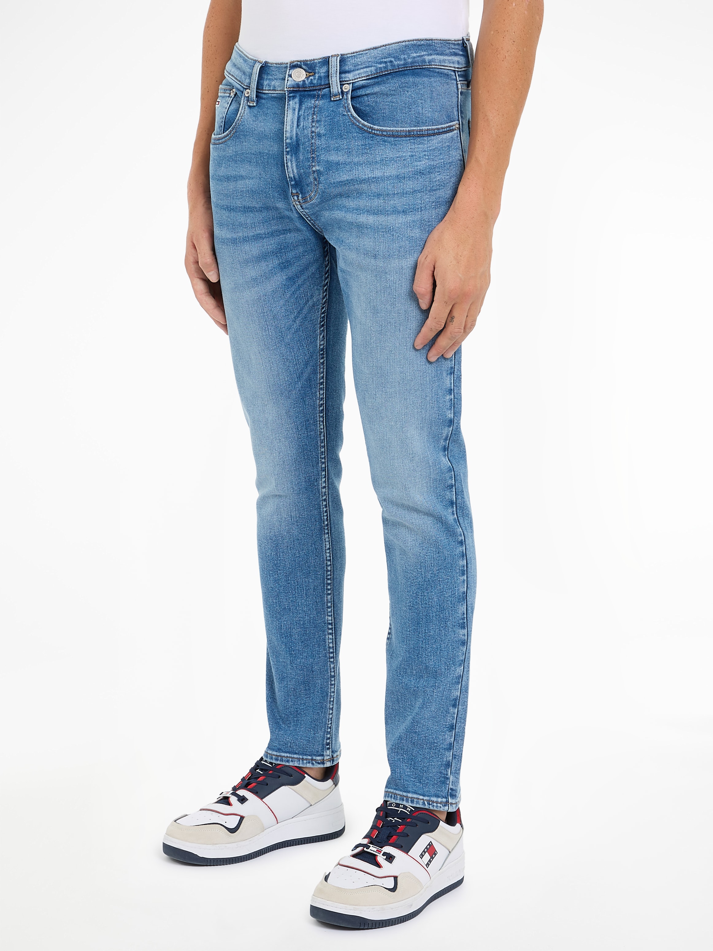 Tommy Jeans Slim-fit-Jeans »AUSTIN SLIM TPRD«, schmal zulaufendes Bein