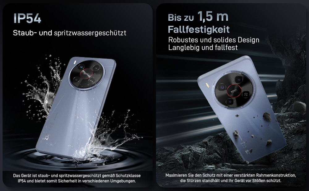 ZTE Smartphone »Blade V70 Max« Galactic Gray