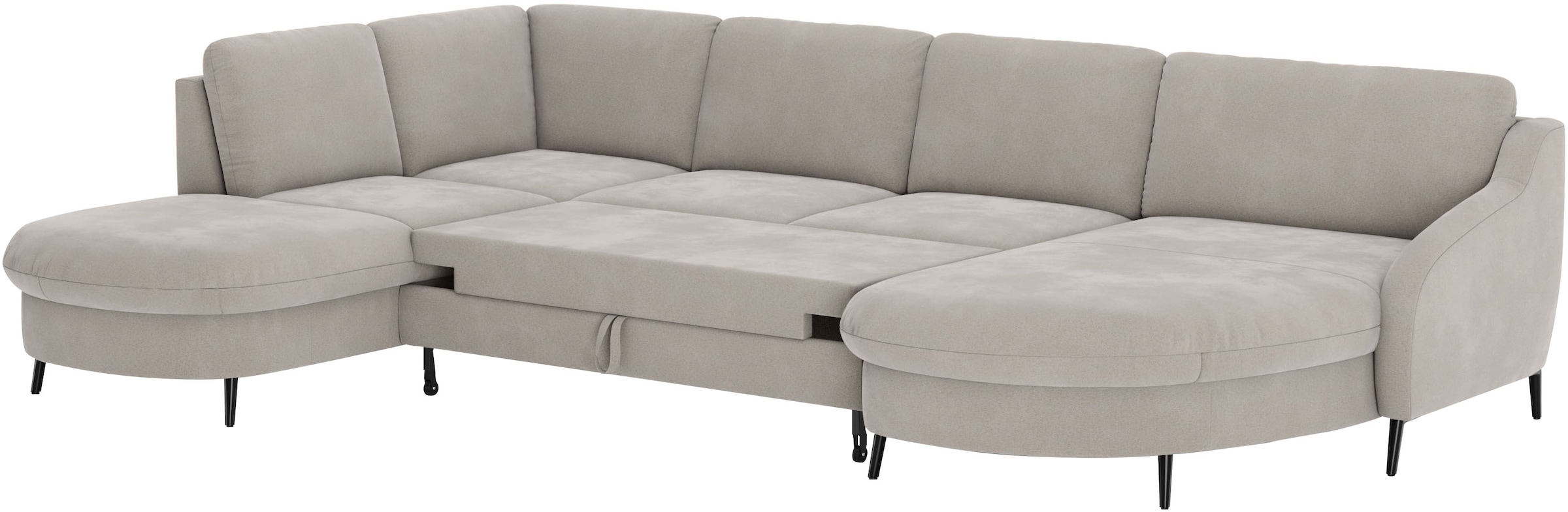 sit&more Wohnlandschaft »Soul U-Form«, wahlweise mit Bett und Bettkasten