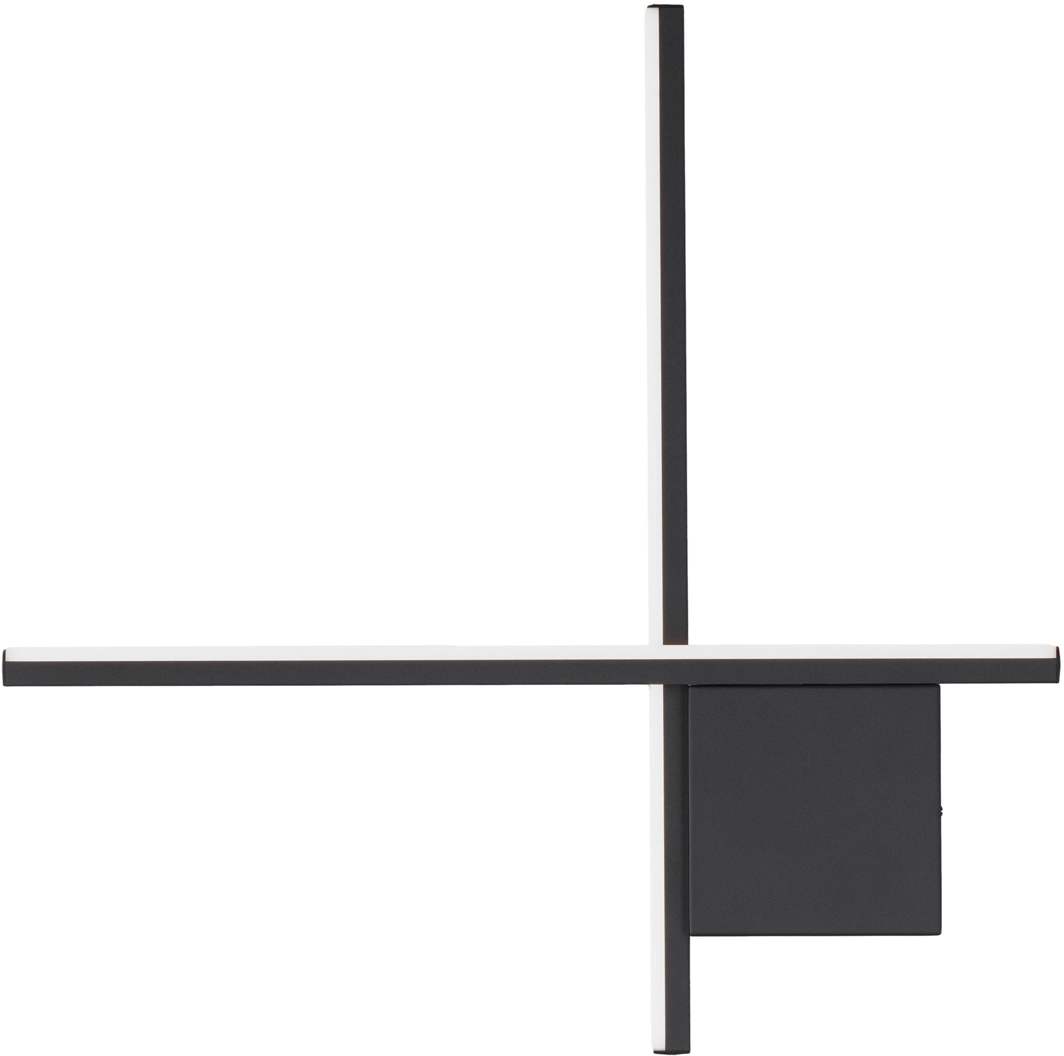 Nova Luce Wandleuchte »CROSS« LED-Modul 1 Stk. Warmweiß günstig online kaufen