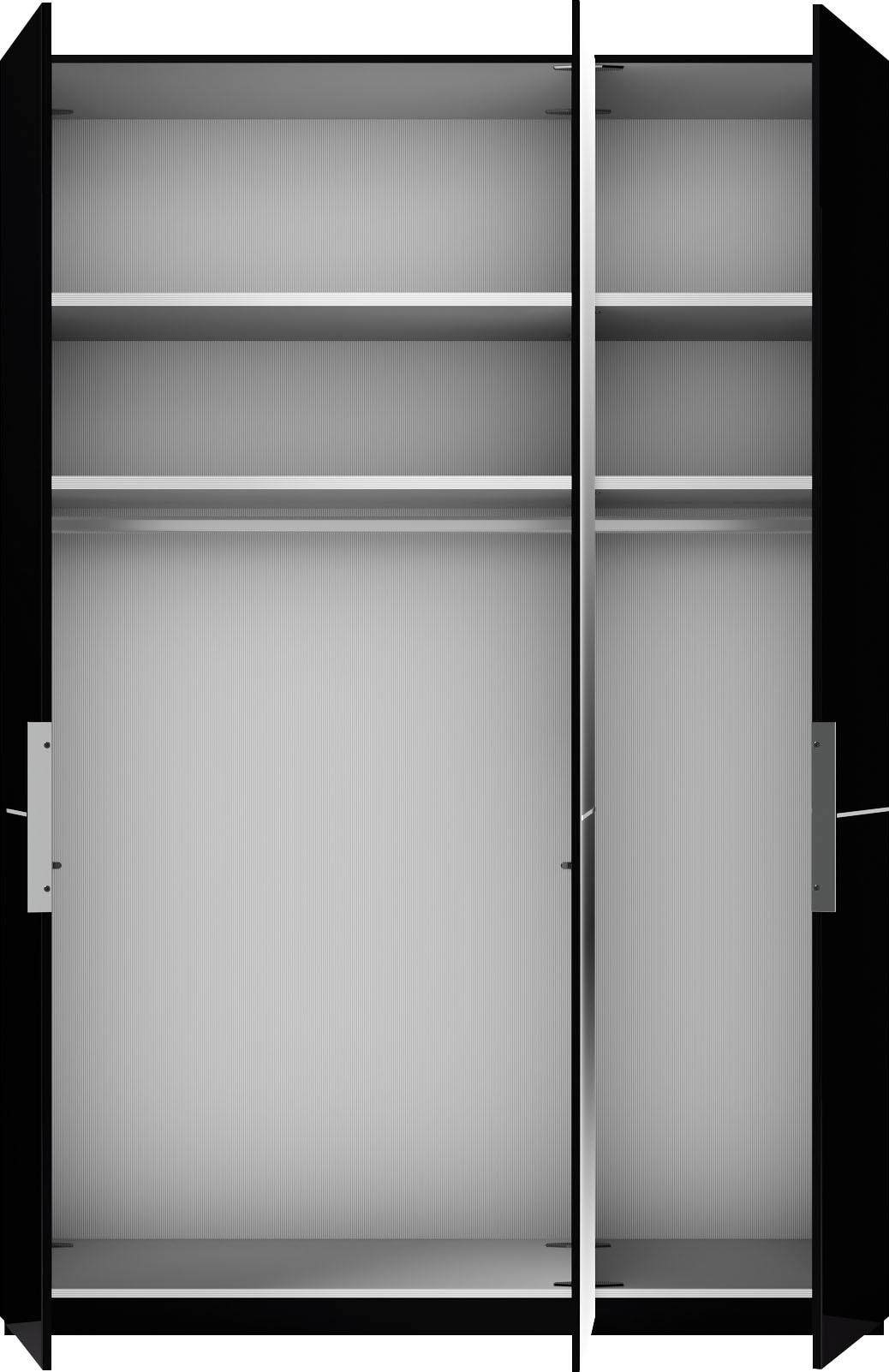 Musterring Drehtürenschrank »Imola W« inkl. Einlegeböden und Kleiderstangen, mit Glas- und Spiegeltüren