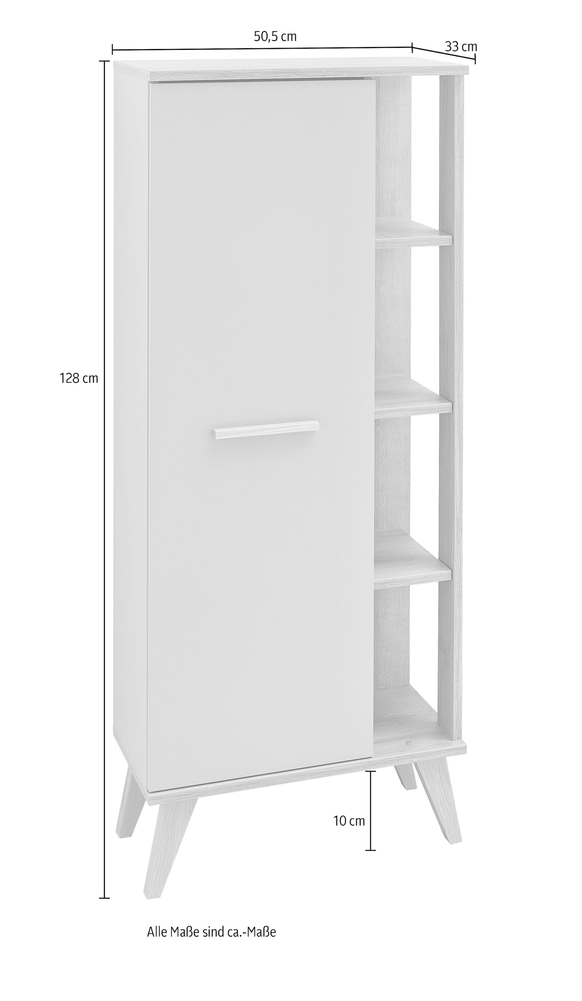 PELIPAL Badmöbel-Set »Quickset 963«, (3 St.), Breite 60 cm, Spiegel,  Midischrank und Waschbeckenunterschrank online kaufen | Waschbeckenunterschränke