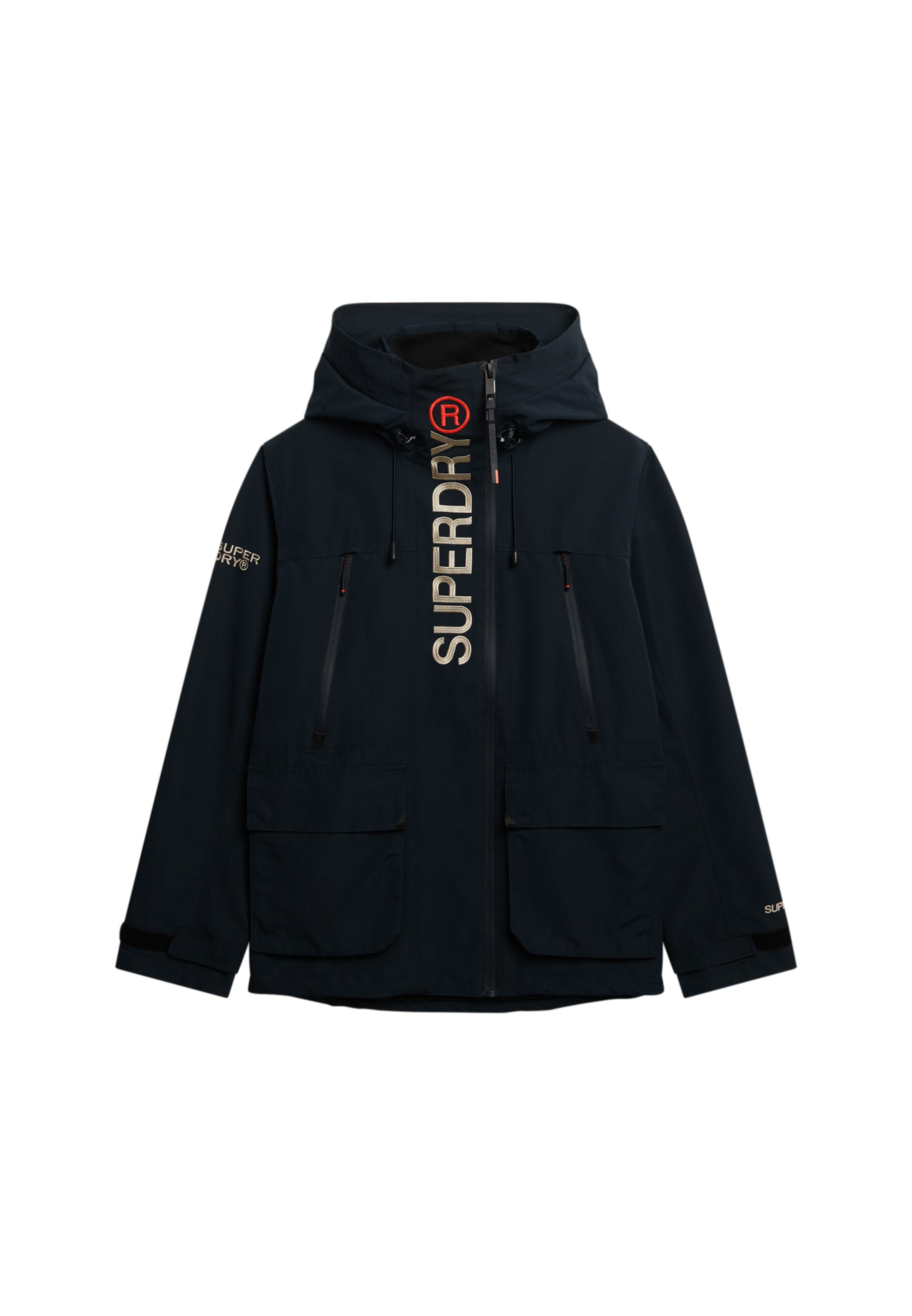 Superdry Outdoorjacke »HOOD ULTIMATE EMB WINDBREAKER«, ohne Kapuze