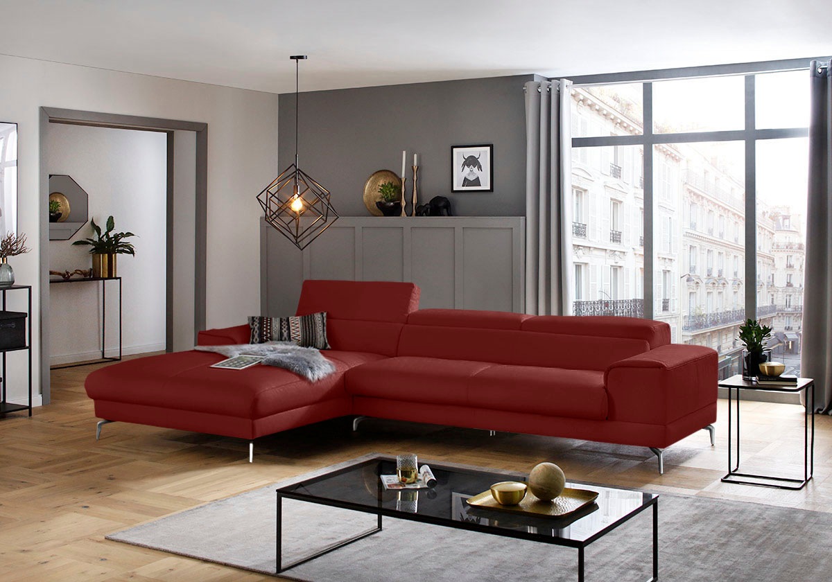 W.SCHILLIG Ecksofa »piedroo, Designsofa mit tollem Sitzkomfort, elegant und günstig online kaufen