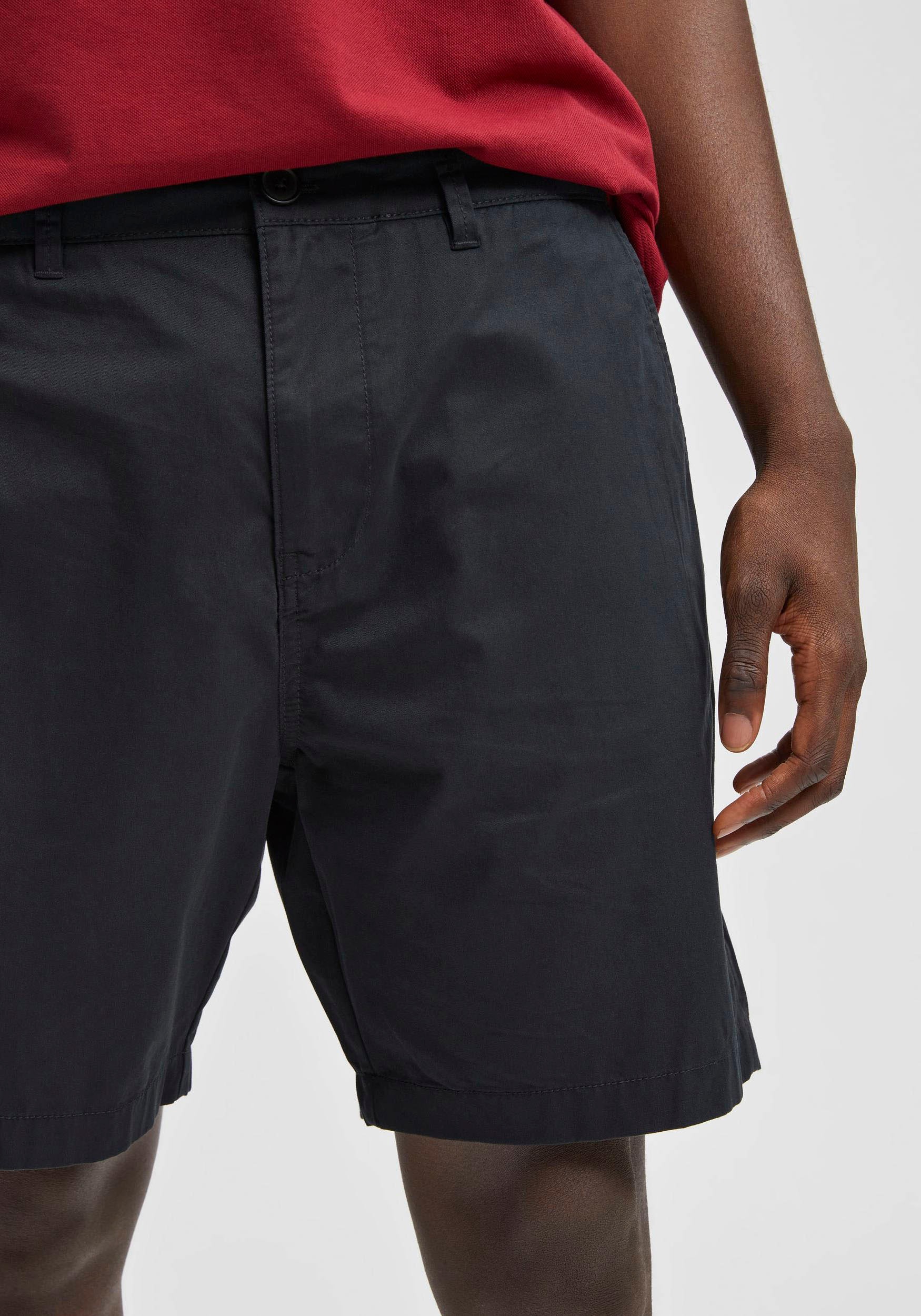 3. Bild von SELECTED HOMME Chinoshorts »SLHCOMFORT-HOMME FLEX SHORTS W NOOS«, unifarben