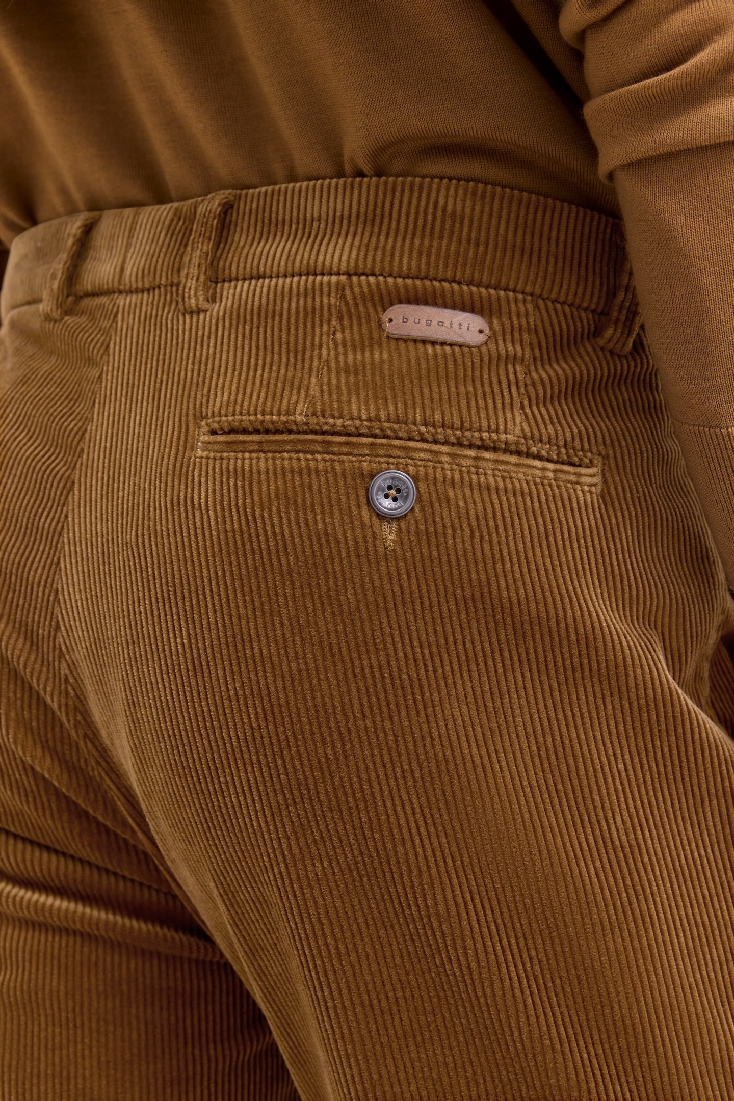 bugatti Cordhose »Modern Fit«, mit Soft Touch & Stretch-Komfort