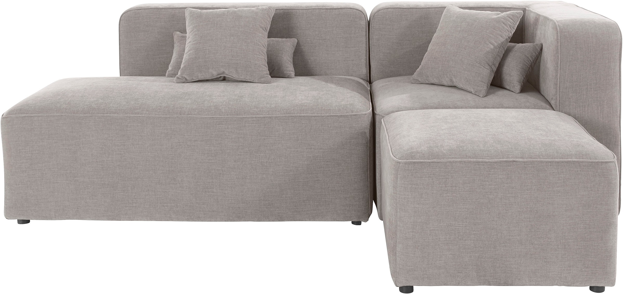 Home affaire Ecksofa »Sundstrup L-Form« Modulserie, individuelle Zusammenst günstig online kaufen