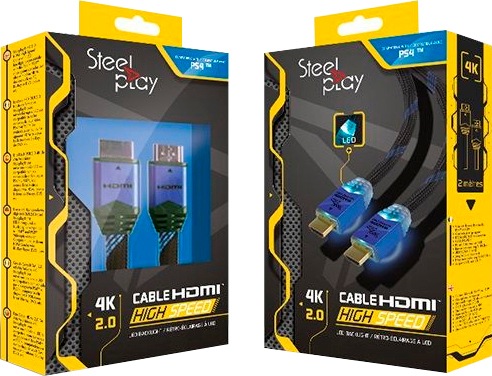 Steelplay HDMI-Kabel »4K High Speed Ultra HD Kabel 2« HDMI Typ A 200 cm