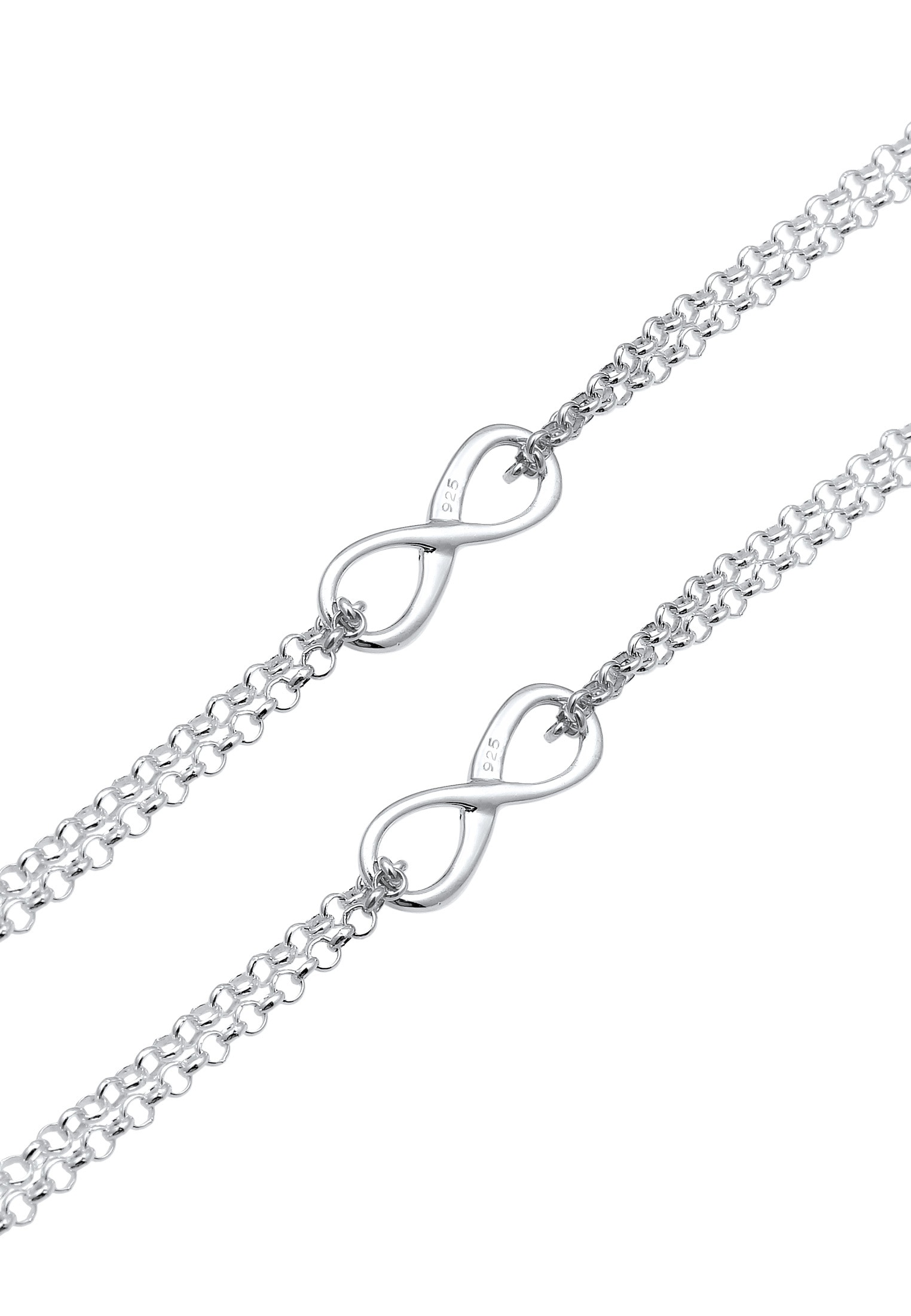 Elli Schmuckset »Set Armband Mutter & Tochter Unendlichkeit 925 Sterling Silber«
