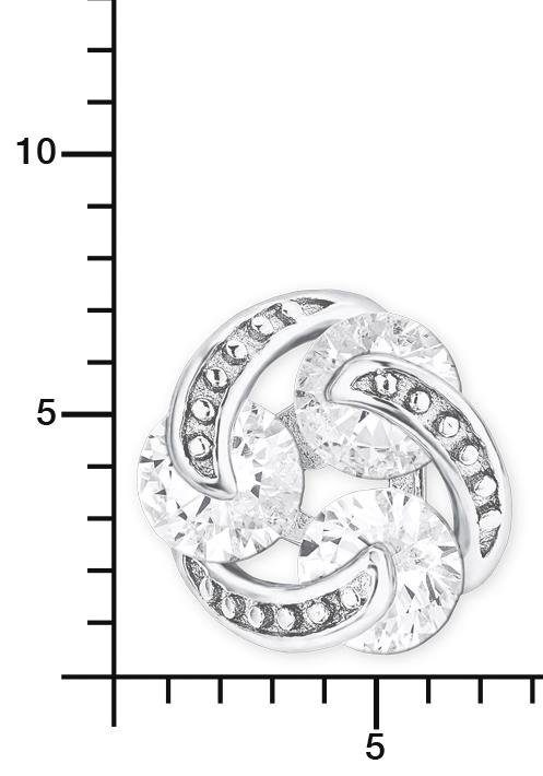 Amor Paar Ohrstecker »Knoten« mit Zirkonia (synth.)