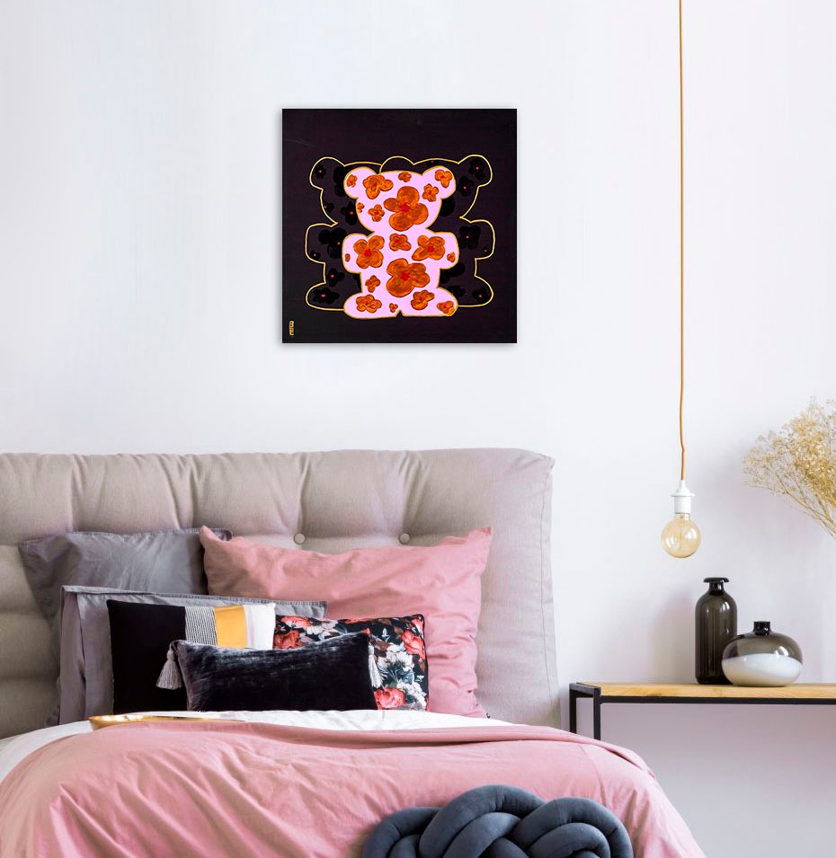 queence Leinwandbild »Bears XI«, Bär-Bären-Kunst, (1 St.), Premium-Leinwand günstig online kaufen