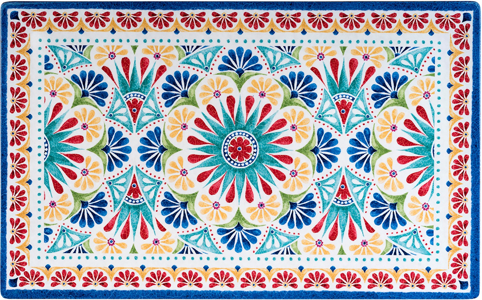 APS Tablett »Arabesque«, Terrakotta-Optik, spülmaschinengeeignet