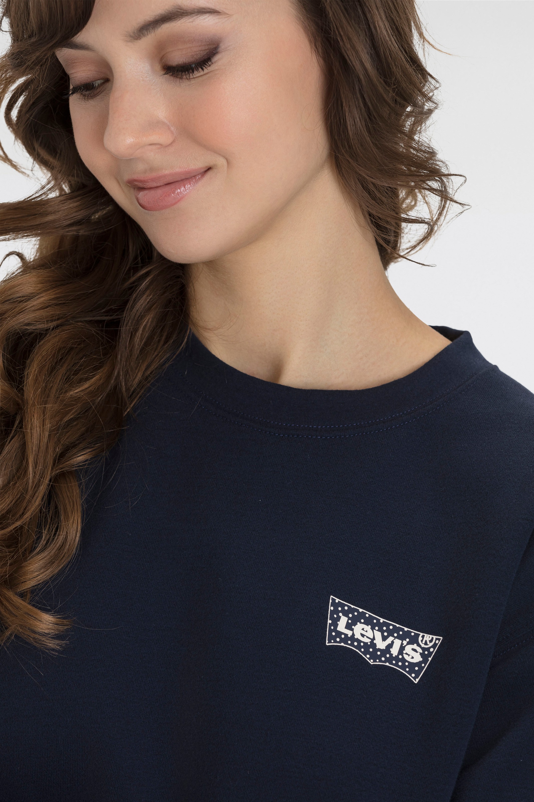 Levi's® Sweatshirt »GR EVERYDAY CREW BLUES«, mit Logoprint