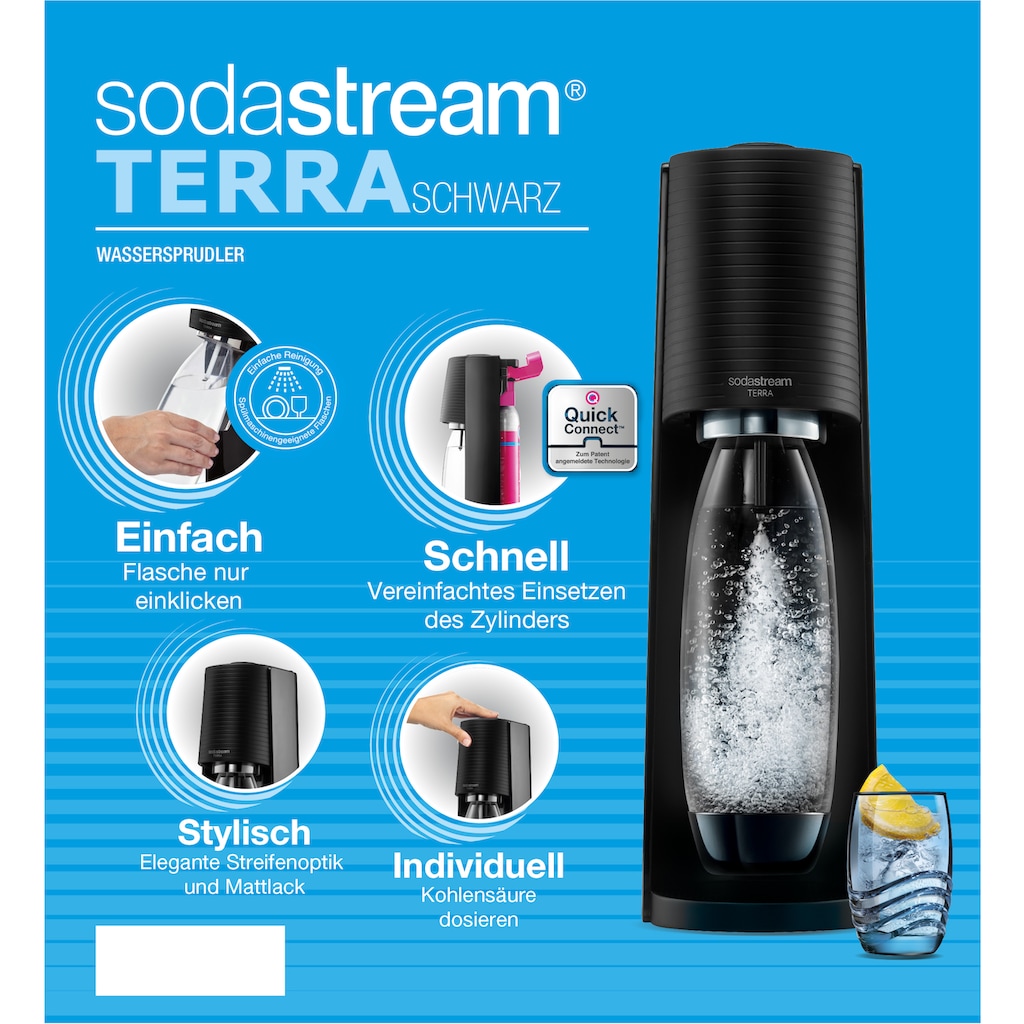 SodaStream Wassersprudler »TERRA Vorteilspack«