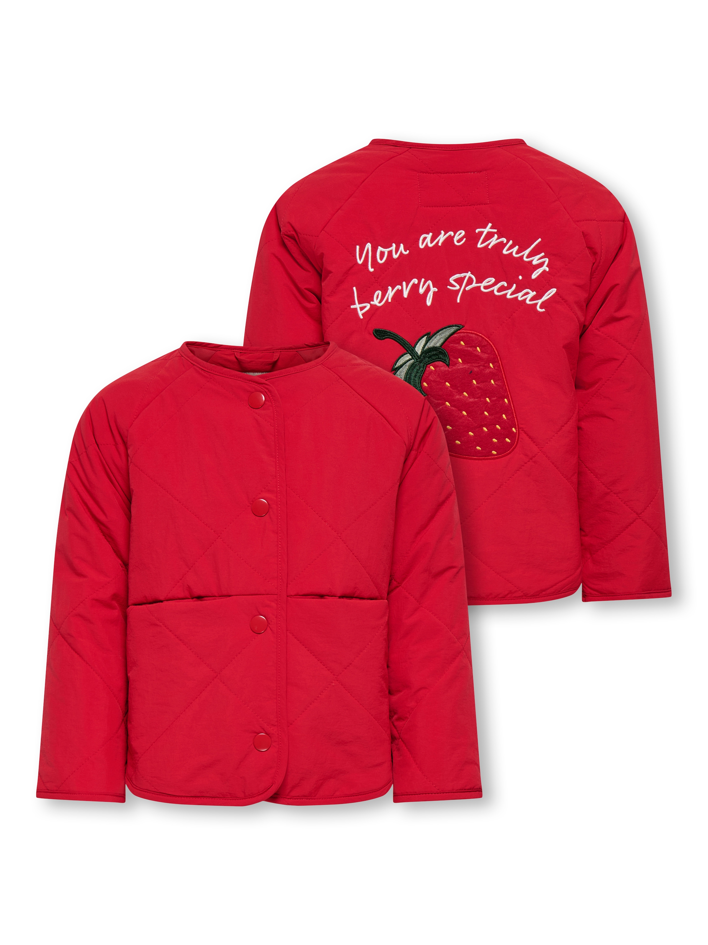 KIDS ONLY Steppjacke »KMGROSALINA QUILTED JACKET OTW NOOS« ohne Kapuze