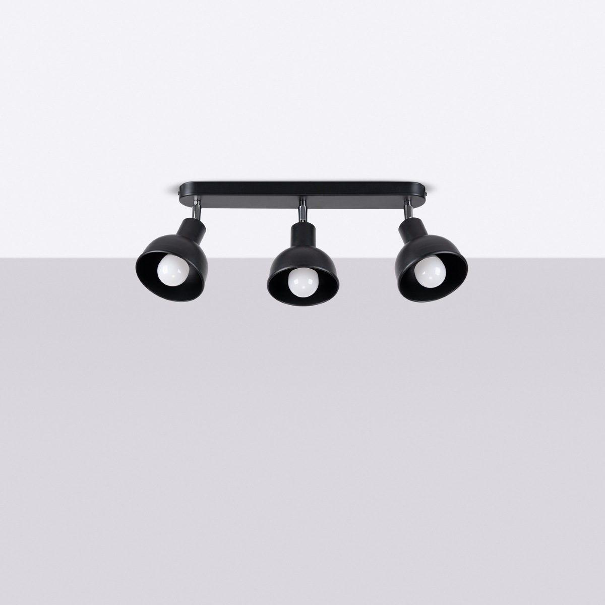 SOLLUX lighting Deckenstrahler »Plafond ELBA 3«, für Leuchtmittel 3 x E27 günstig online kaufen