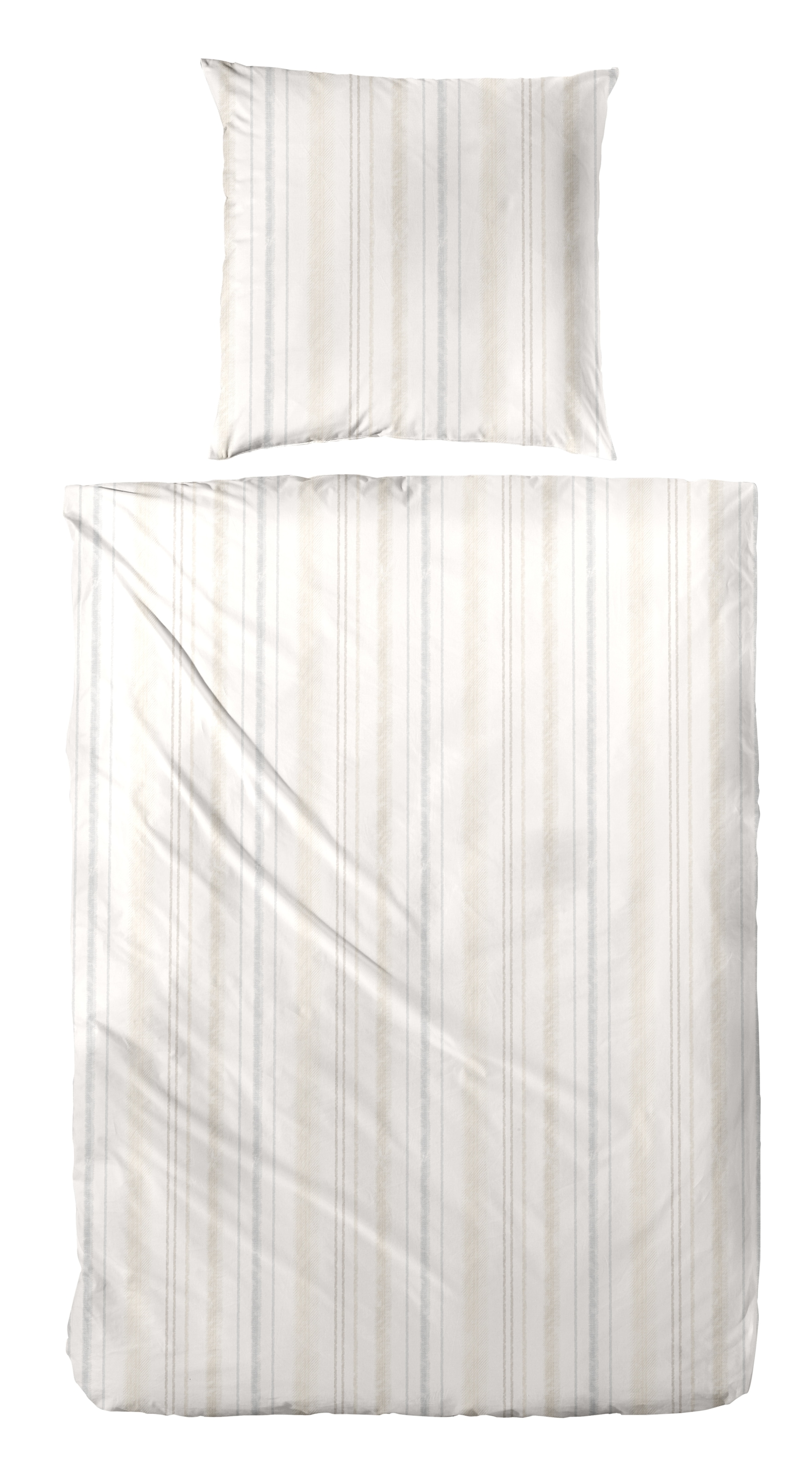 Primera Bettwäsche »Halbleinen-Bettwäsche« 2 tlg. 55% Baumwolle, 45% Leinen