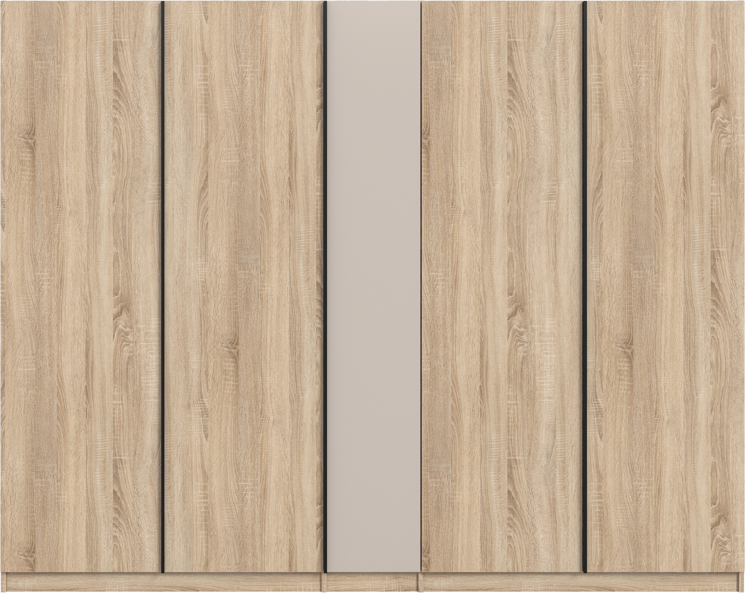 Home affaire Kleiderschrank »BENDINGO, TOPSELLER!, Schlafzimmerschrank, Schrank, Garderobenschrank« OTTO BESTSELLER, Garderobe & Schlafzimmer,  230cm breit, Eiche NB, 5türig, 2 Kleiderstangen, 6 Böden, 4 Schubladen