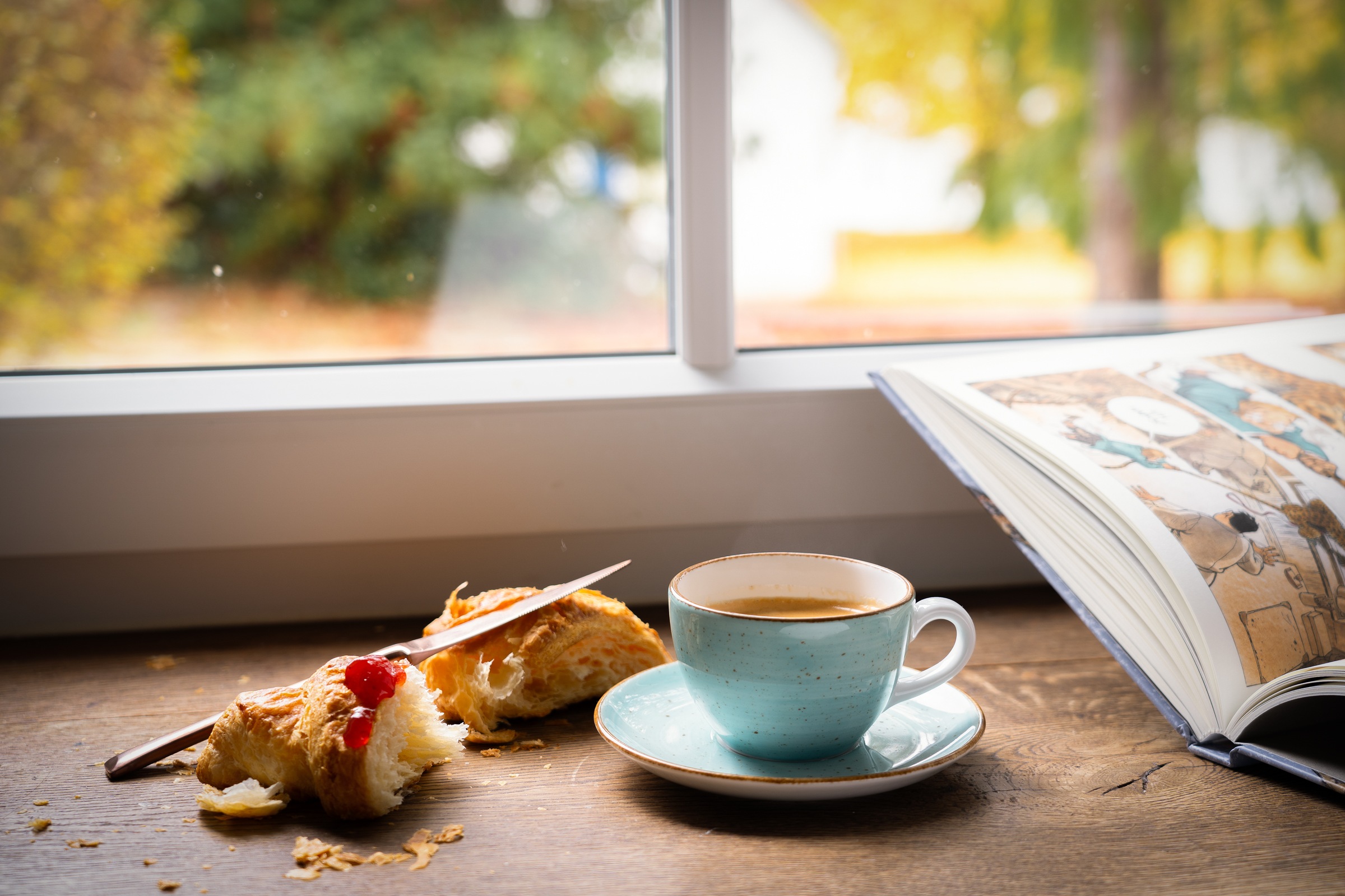 CreaTable Tasse »Vintage Nature Aqua, Kaffeetassen-Set, 8-tlg.« Handgemalt, günstig online kaufen