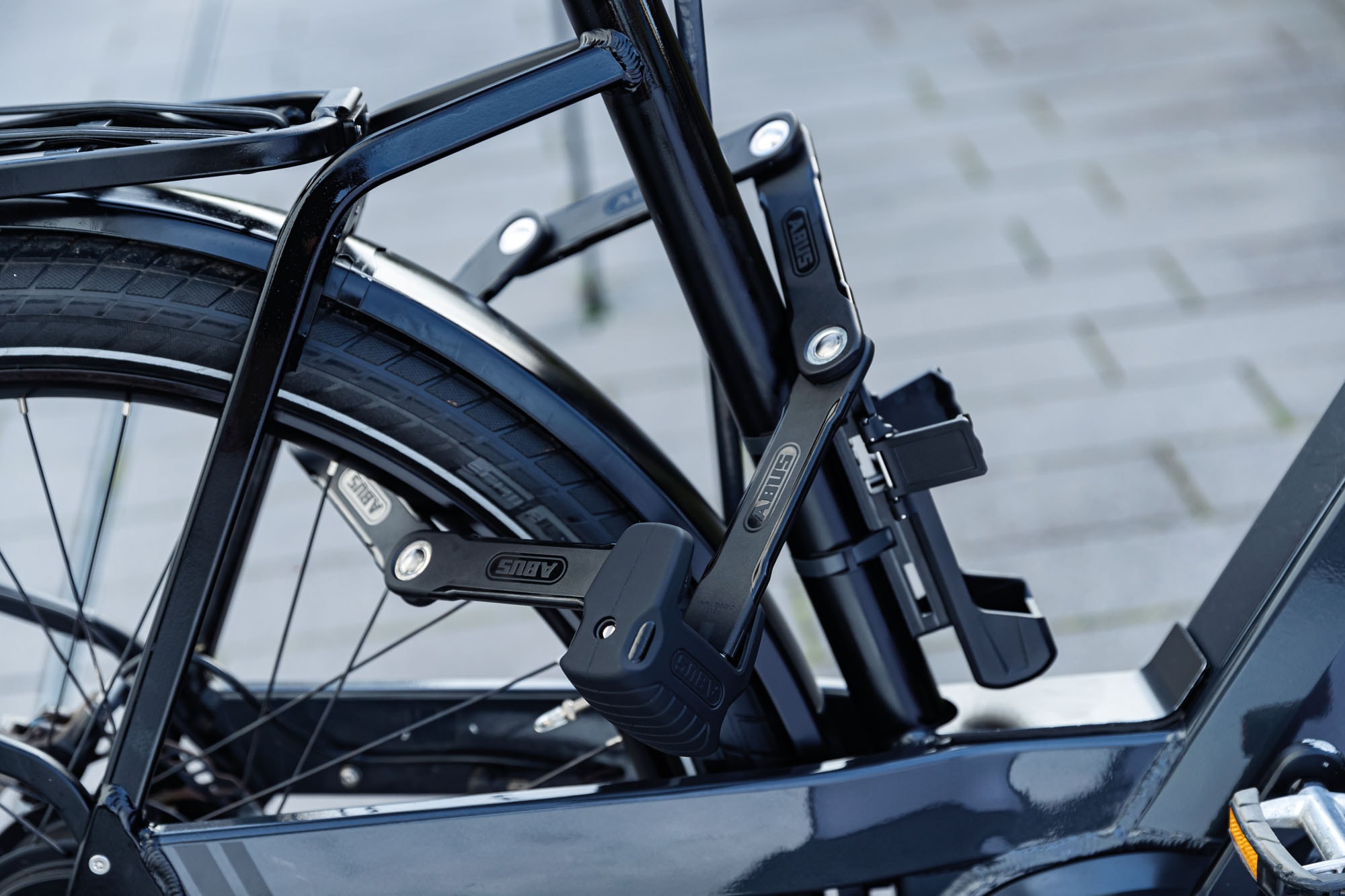 ABUS Faltschloss »Bordo Granit 6500K SH«, (mit Halterung)